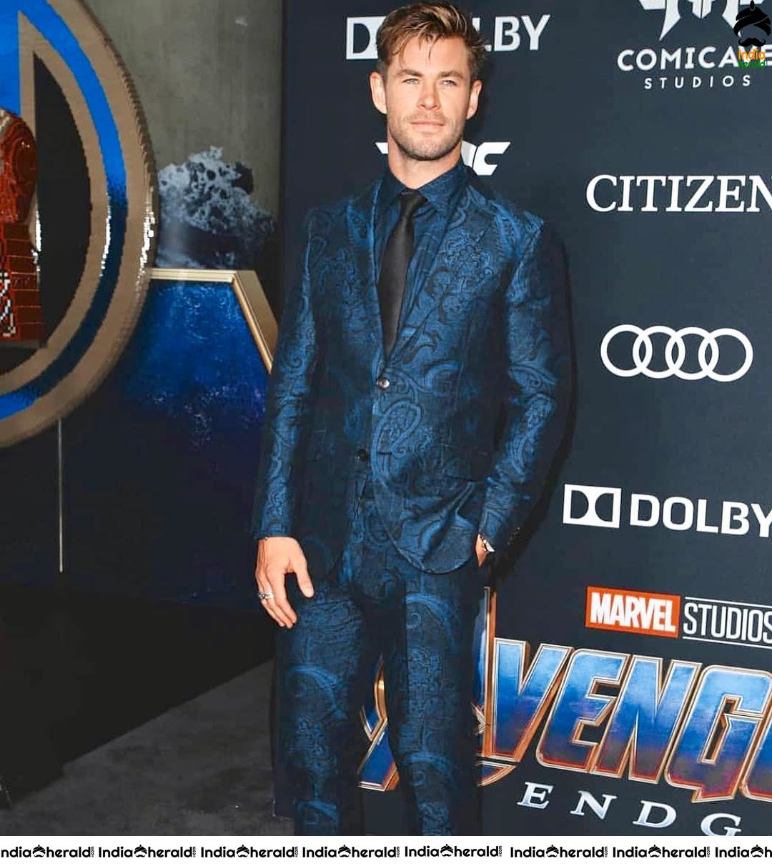 Actor Chris Hemsworth Photos Compilation Set 6