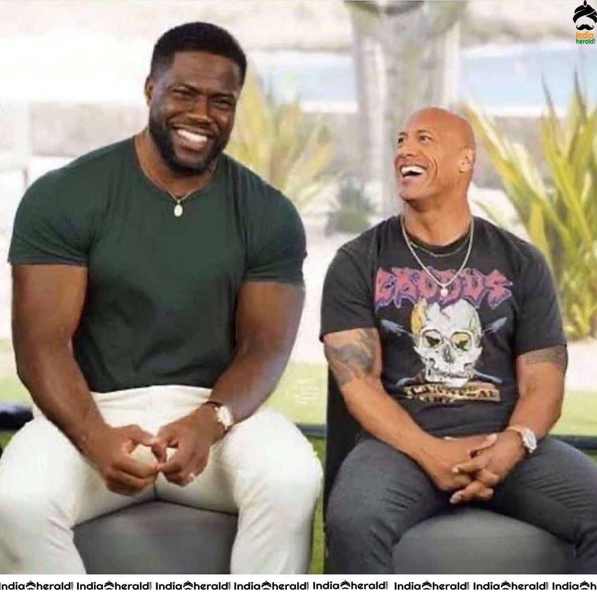 Actor cum WWE player Dwayne The Rock Johnson Photos Set 1