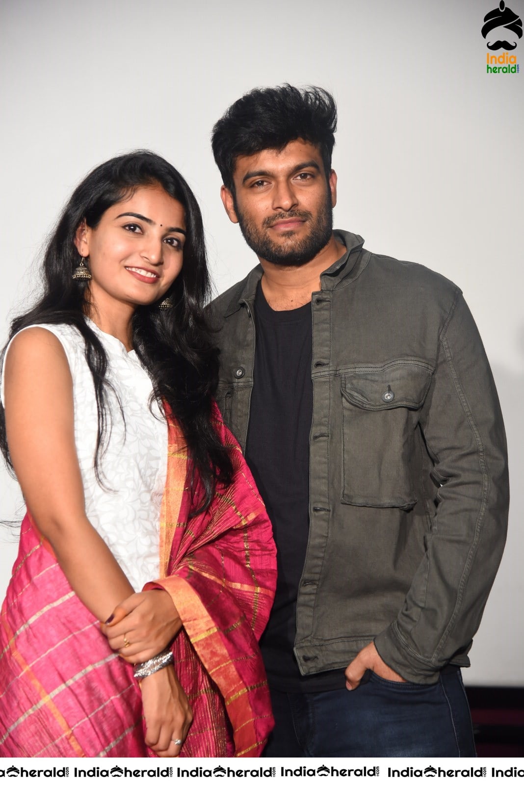 Actor Dinesh Tej photoshoot with Ananya Nagalla Set 1