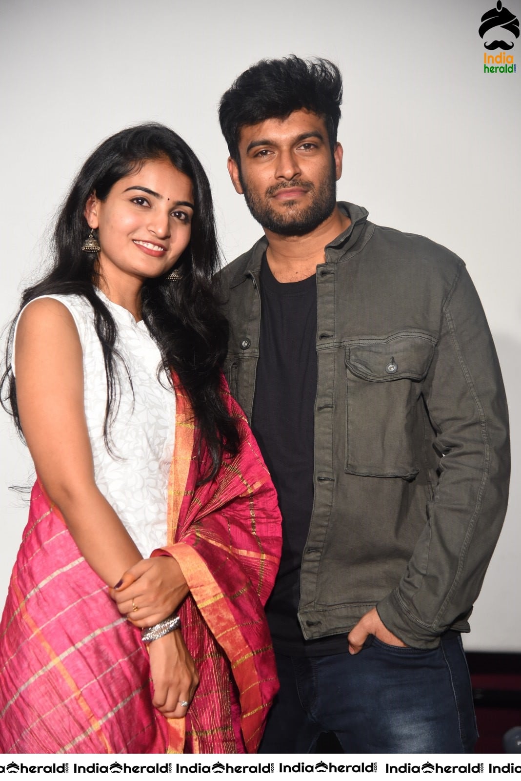 Actor Dinesh Tej photoshoot with Ananya Nagalla Set 1