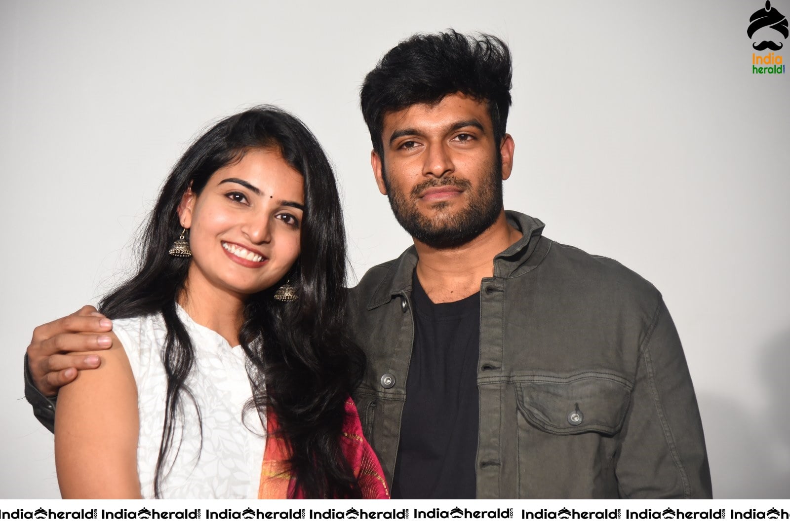 Actor Dinesh Tej photoshoot with Ananya Nagalla Set 1
