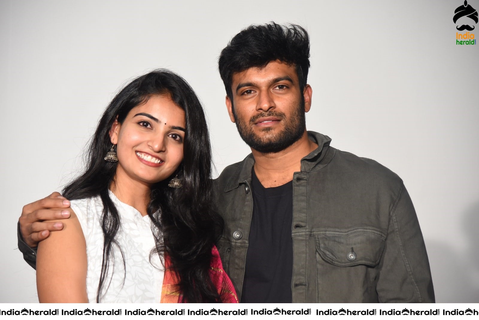Actor Dinesh Tej photoshoot with Ananya Nagalla Set 1