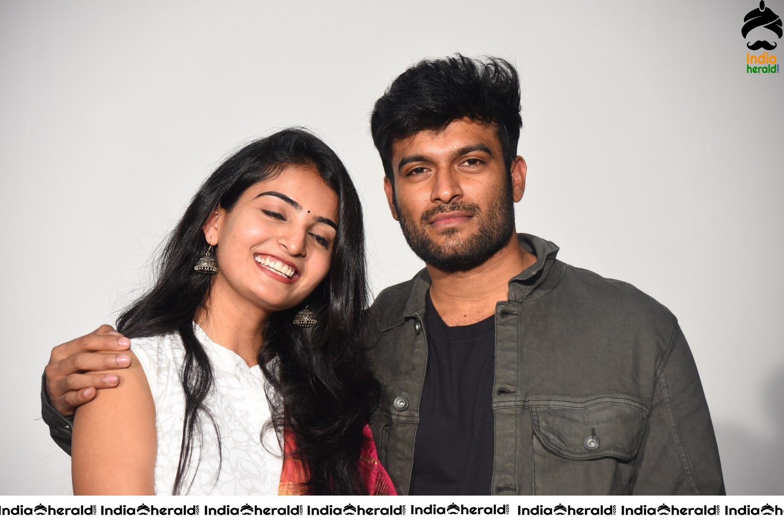 Actor Dinesh Tej photoshoot with Ananya Nagalla Set 1