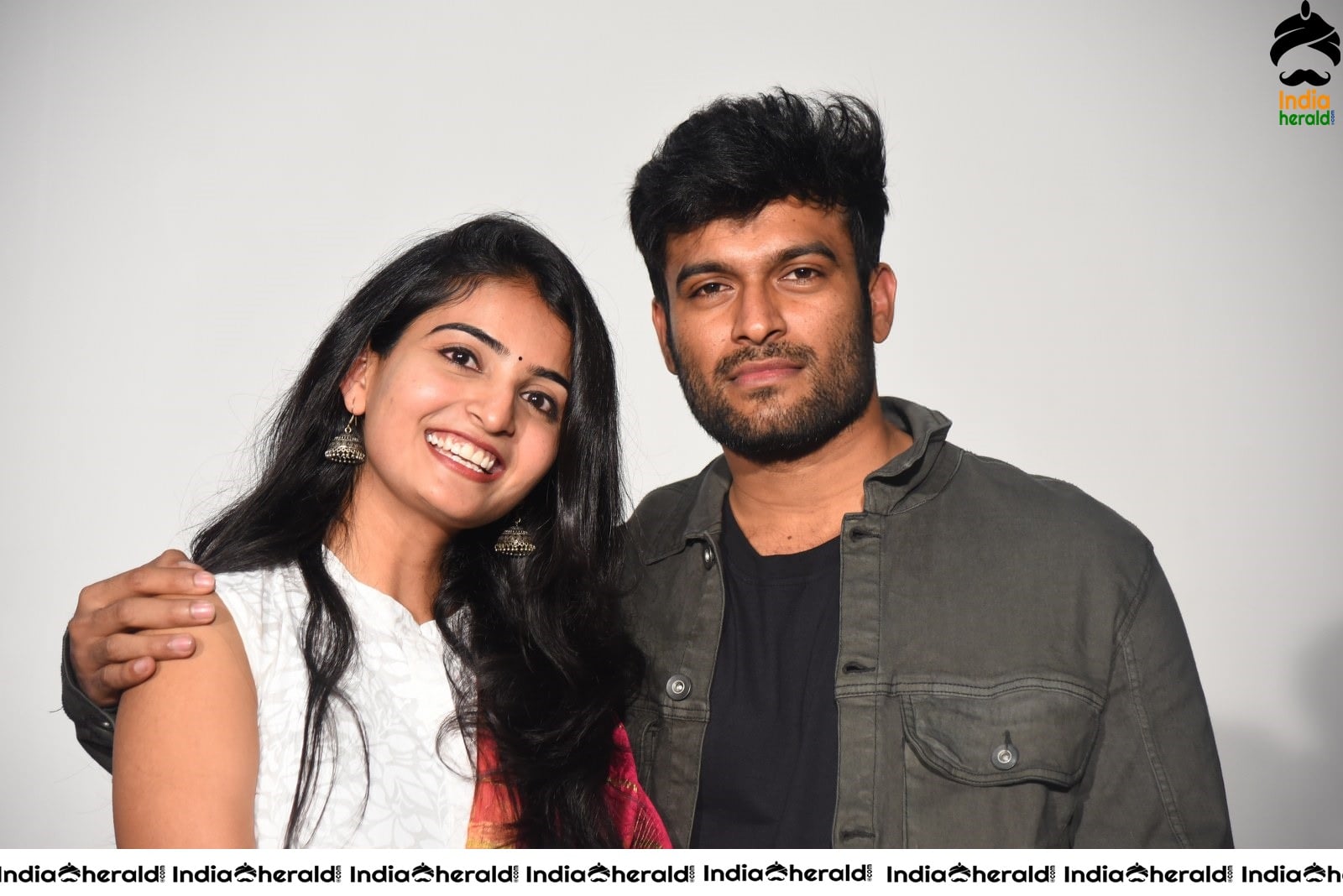 Actor Dinesh Tej photoshoot with Ananya Nagalla Set 1