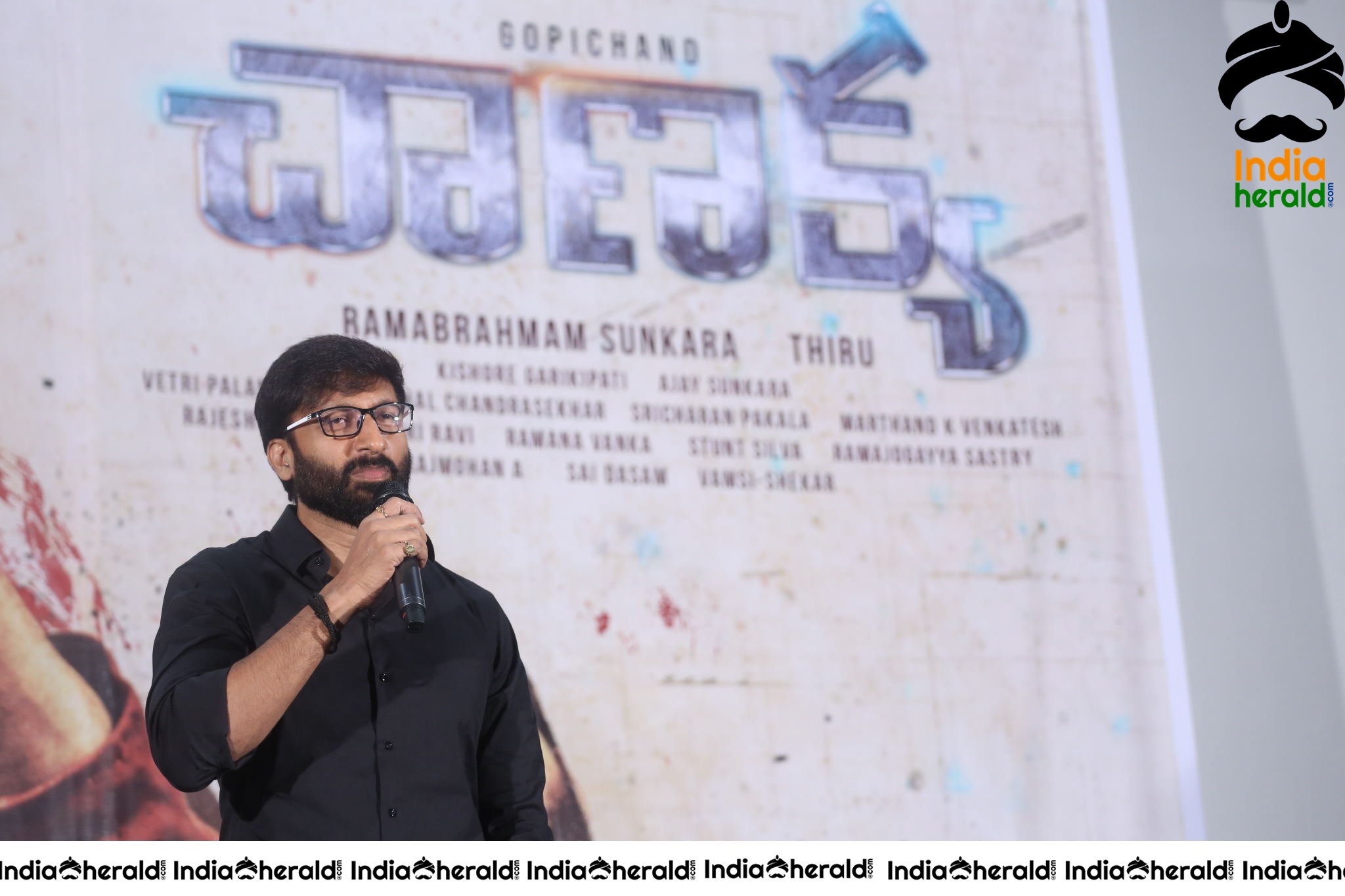 Actor Gopichand At Chanakya Press Meet