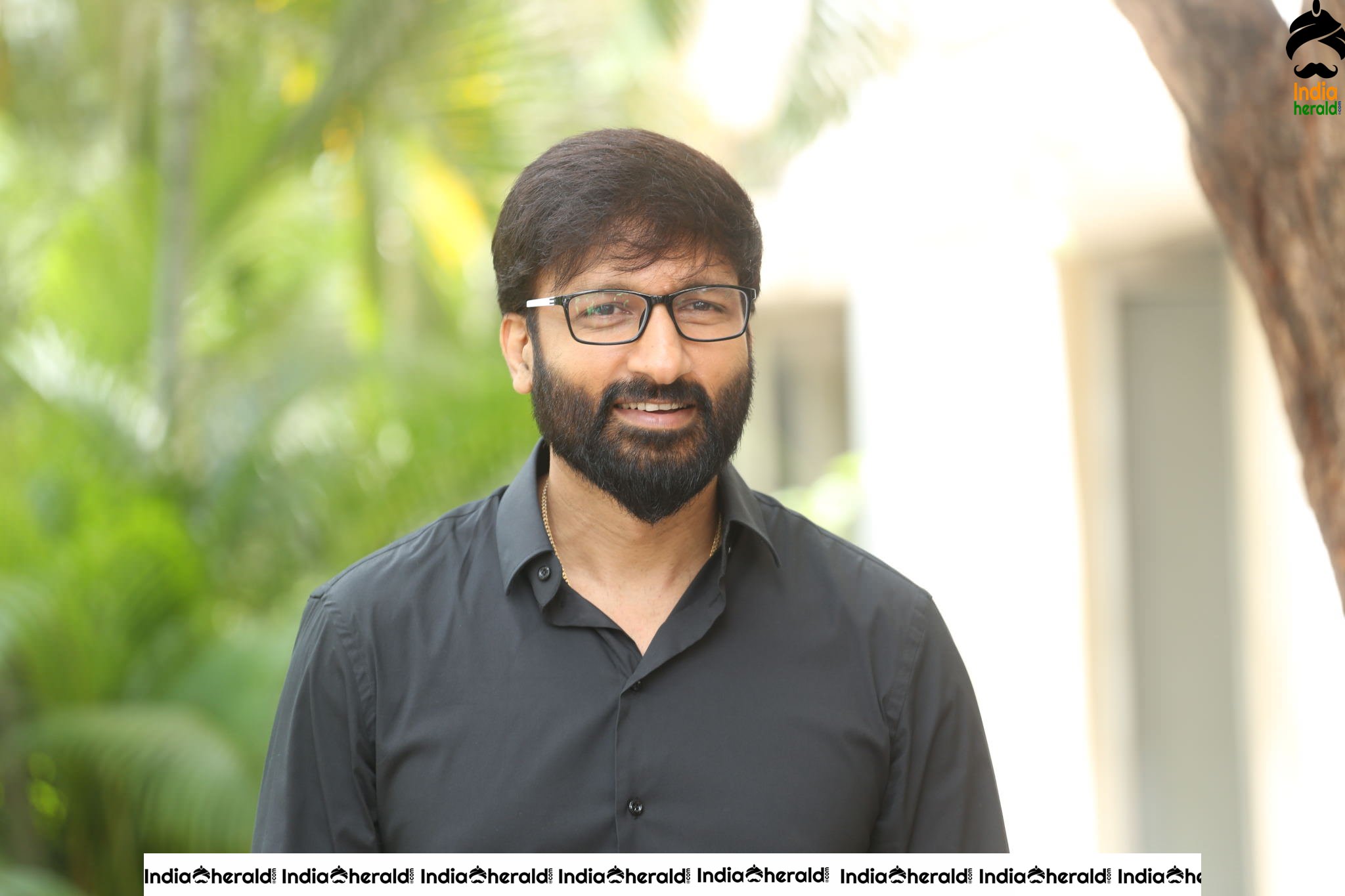 Actor Gopichand Latest Stills with Bearded look Set 1