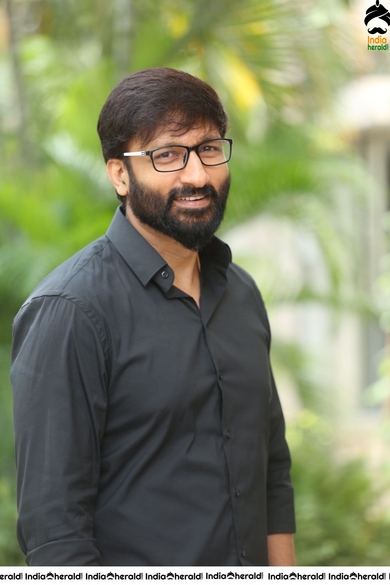 Actor Gopichand Latest Stills with Bearded look Set 1