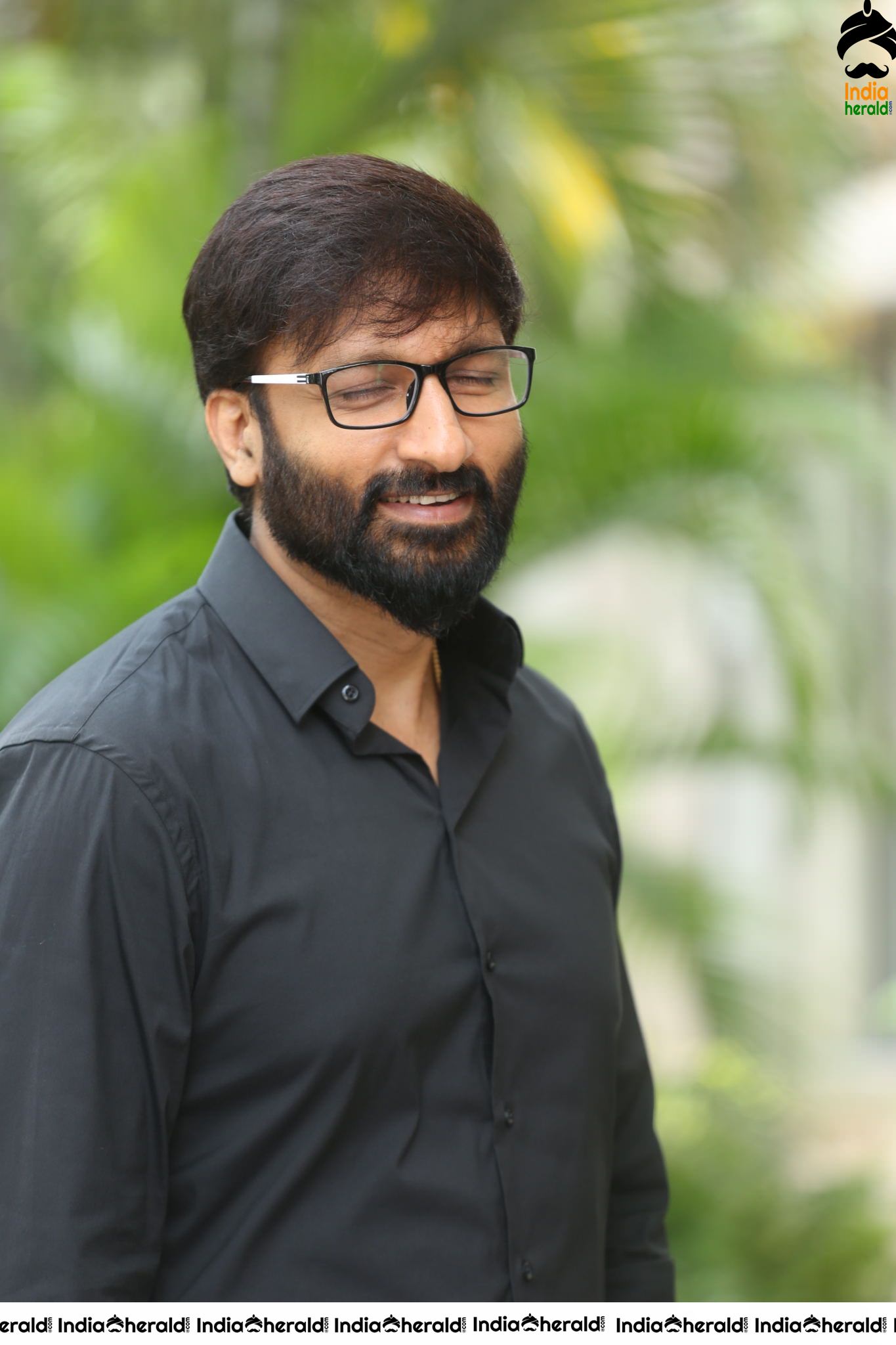 Actor Gopichand Latest Stills with Bearded look Set 1