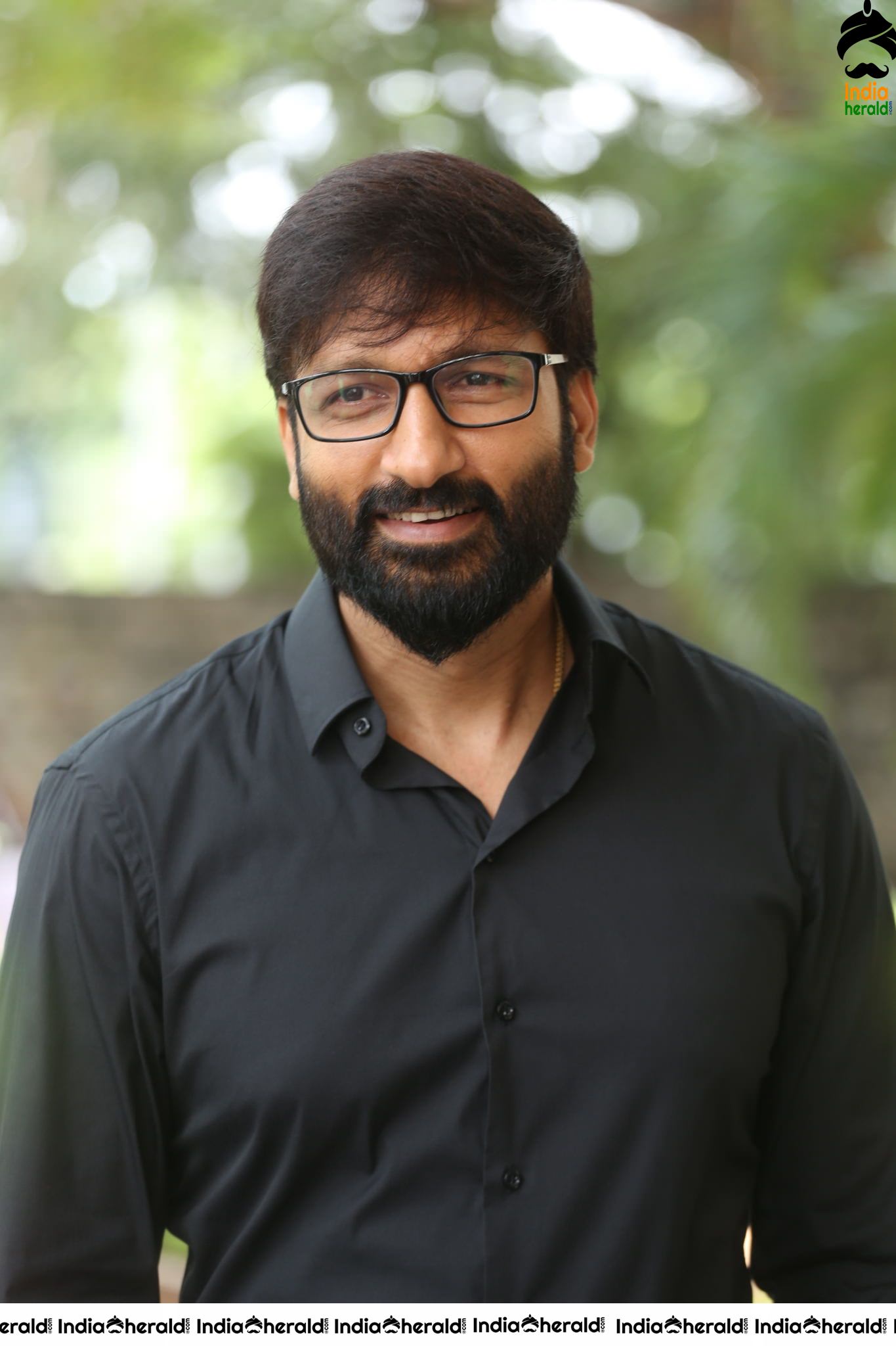 Actor Gopichand Latest Stills with Bearded look Set 1