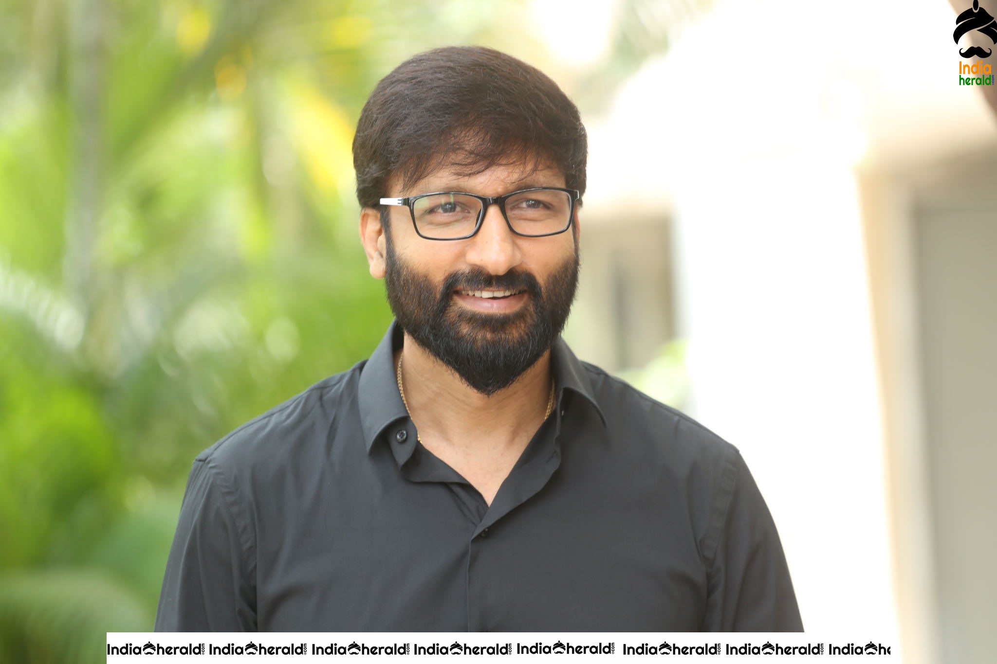 Actor Gopichand Latest Stills with Bearded look Set 1
