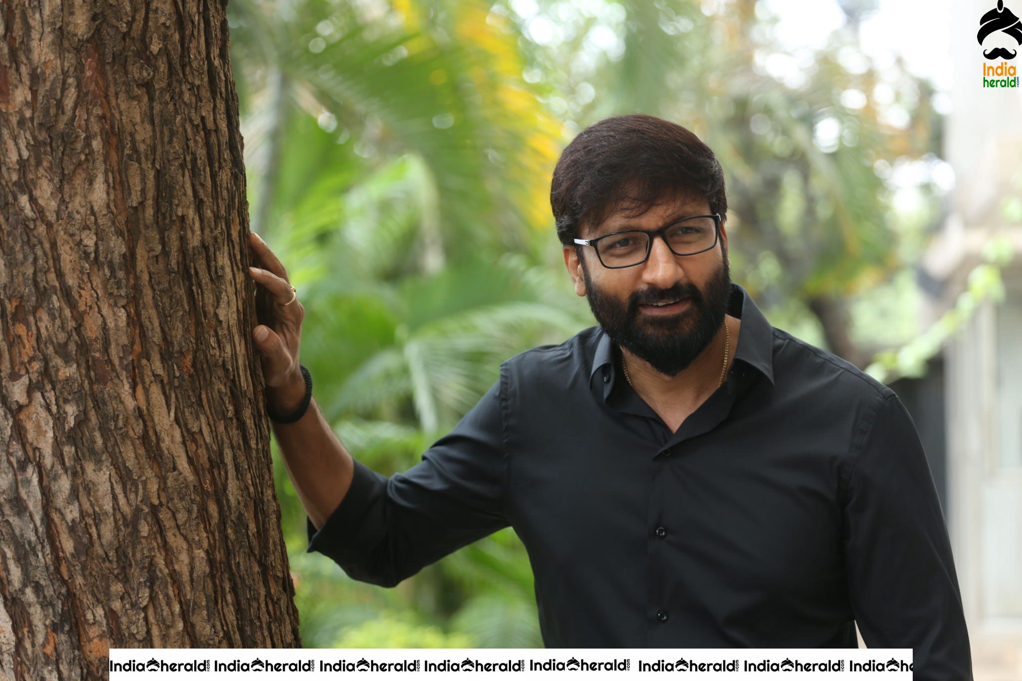 Actor Gopichand Latest Stills with Bearded look Set 2