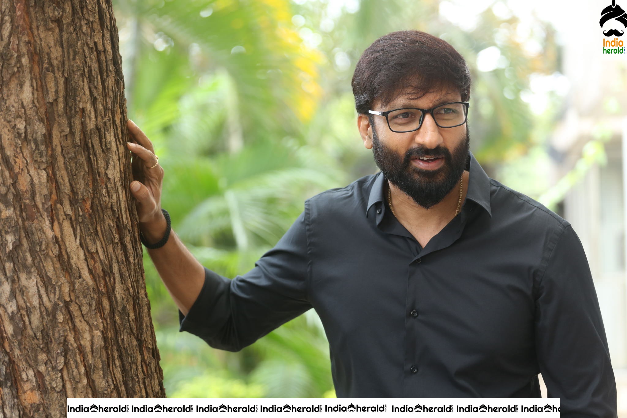 Actor Gopichand Latest Stills with Bearded look Set 2