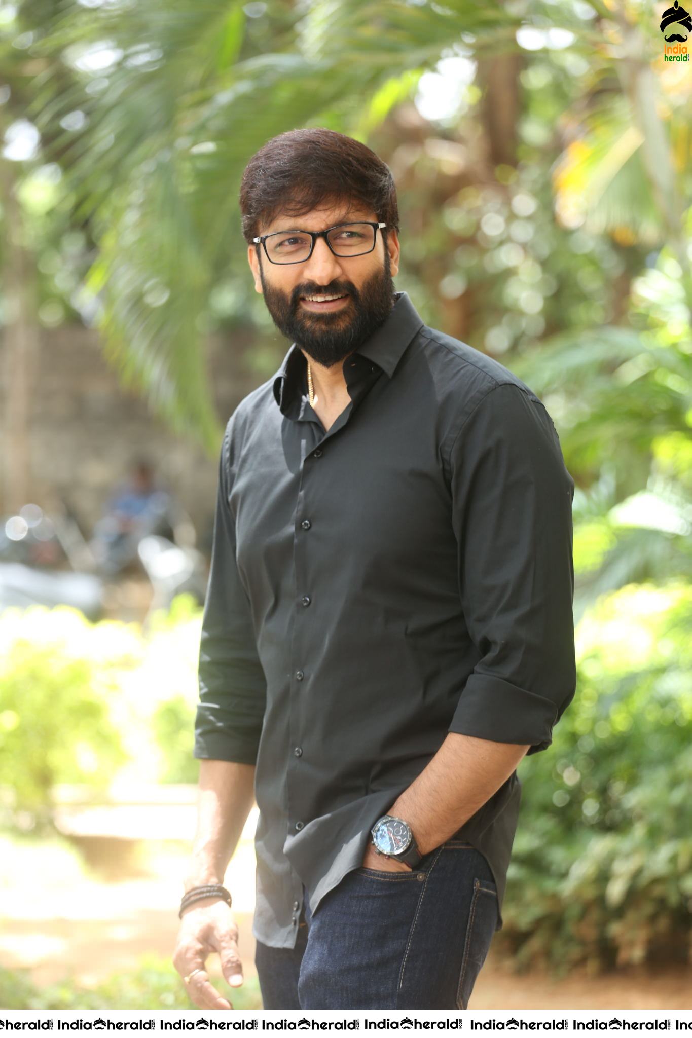 Actor Gopichand Press Interview Photos