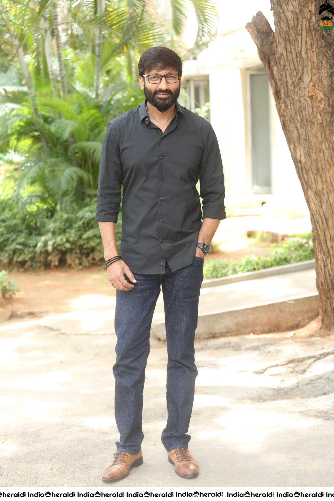 Actor Gopichand Press Interview Photos