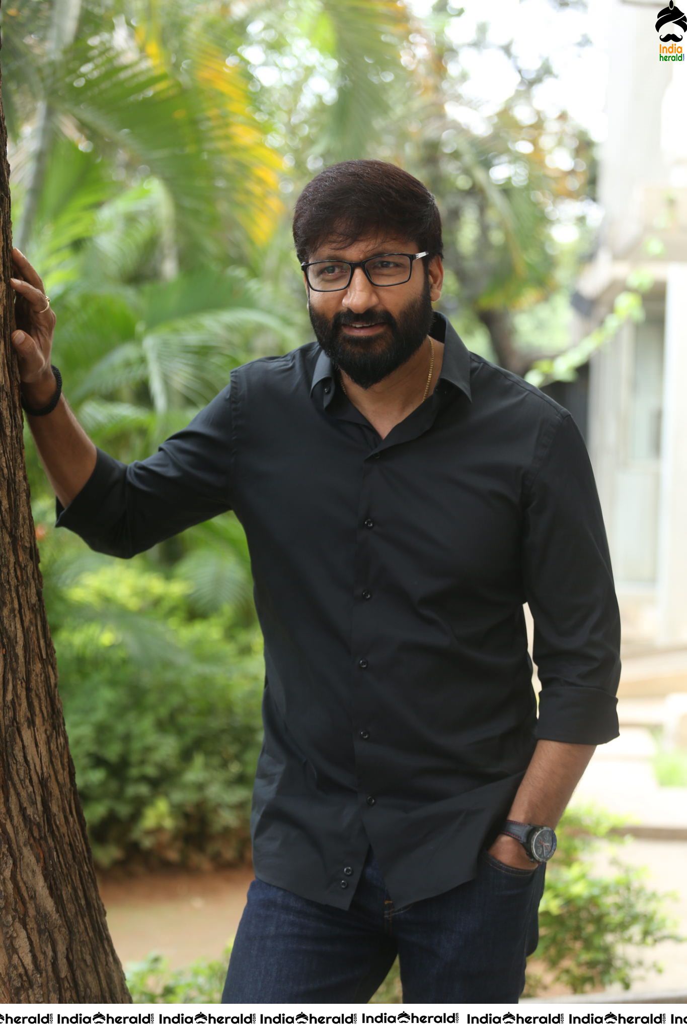 Actor Gopichand Press Interview Photos