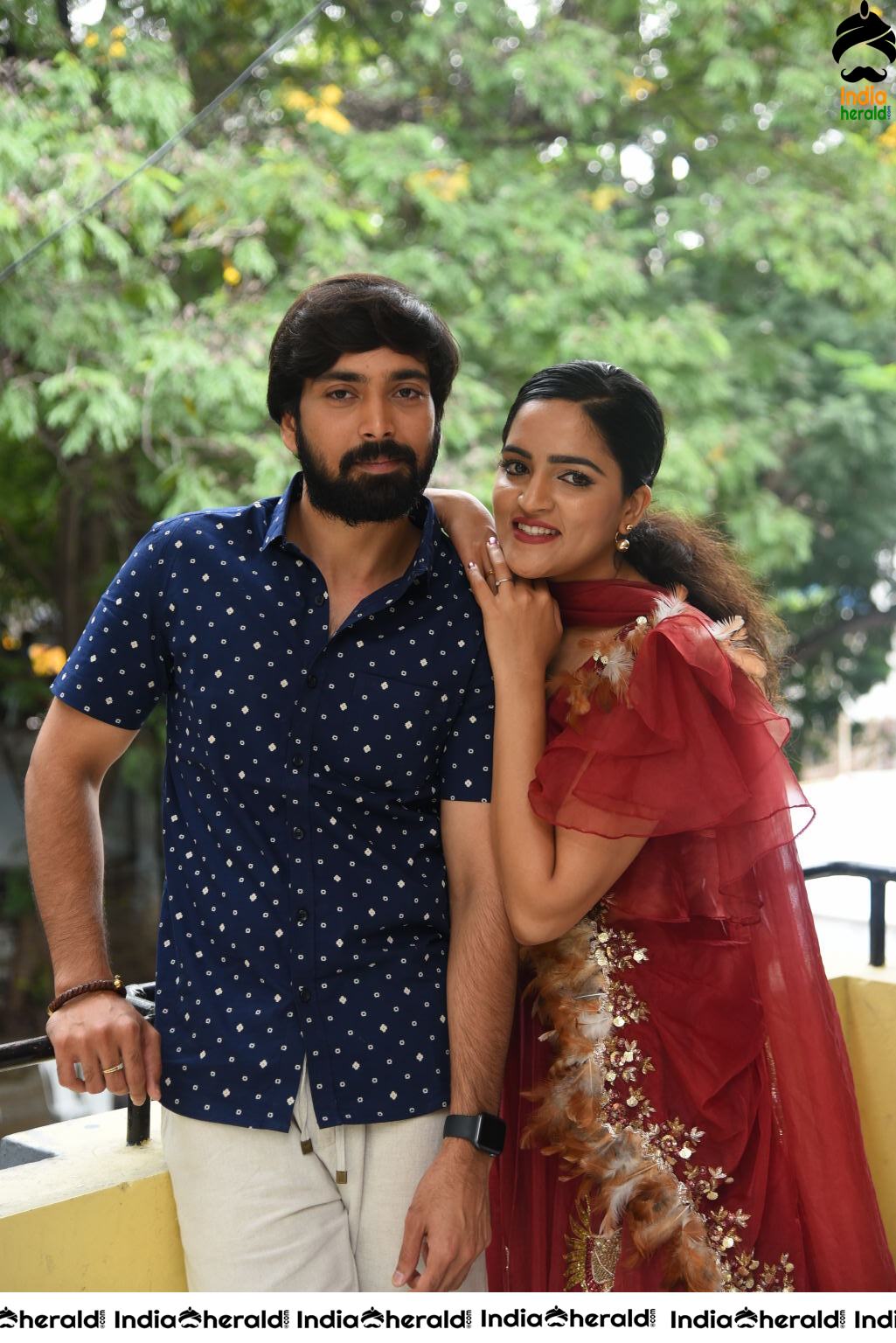 Actor Indhra Latest Photos from a recent meet