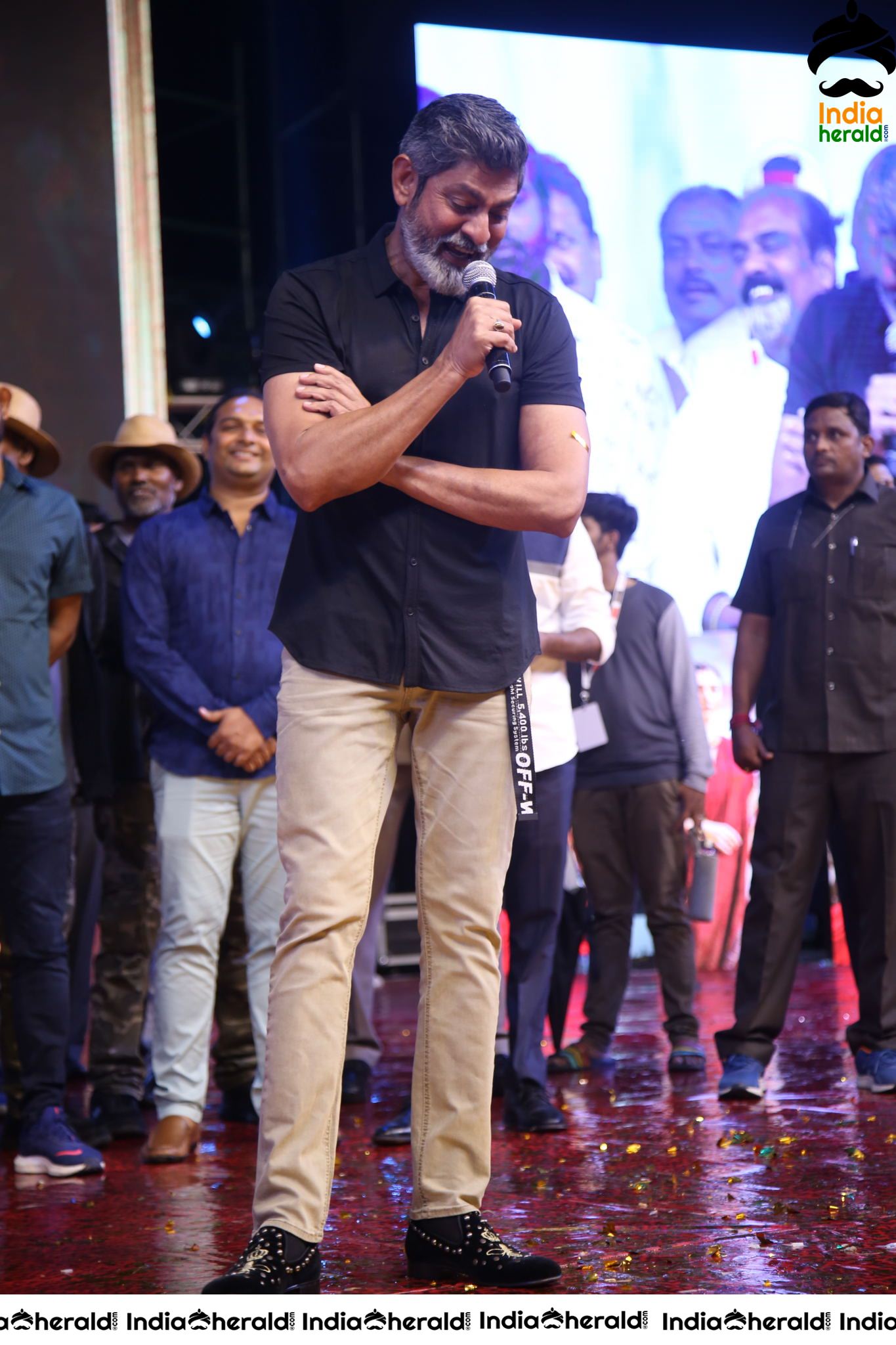 Actor Jagapathi Babu Stills From Sye Raa Event