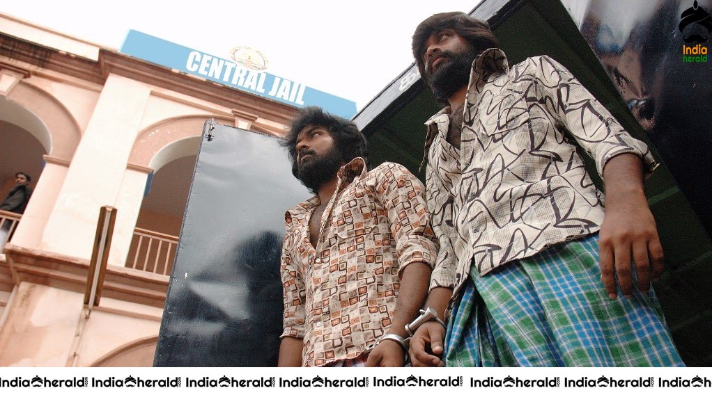 Actor Jai and Sasikumar Photos from Tamil movie Supramaniyapuram Set 2