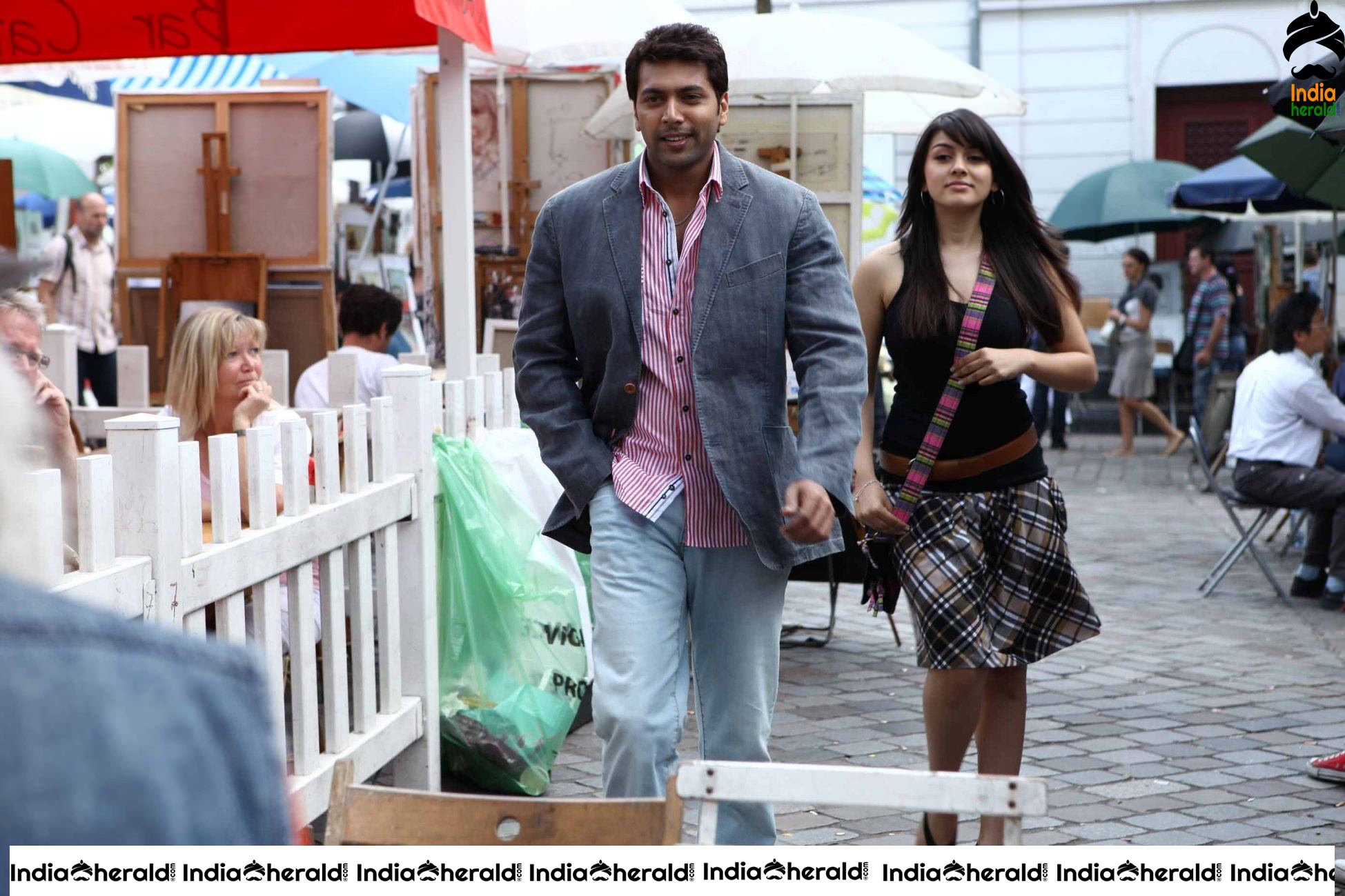 Actor Jayam Ravi Vintage Photos Collection with Hansika