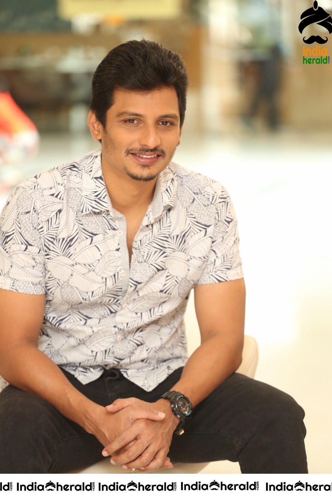 Actor Jeeva Latest Interview Clicks