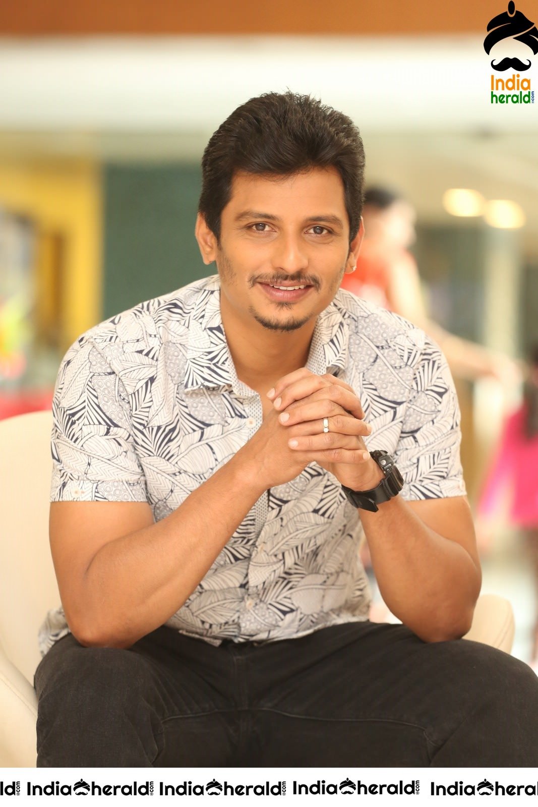 Actor Jeeva Latest Interview Clicks