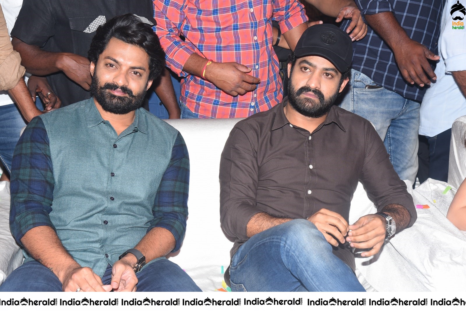 Actor Junior NTR and Nandamuri Kalyan Ram Seen Together Set 1