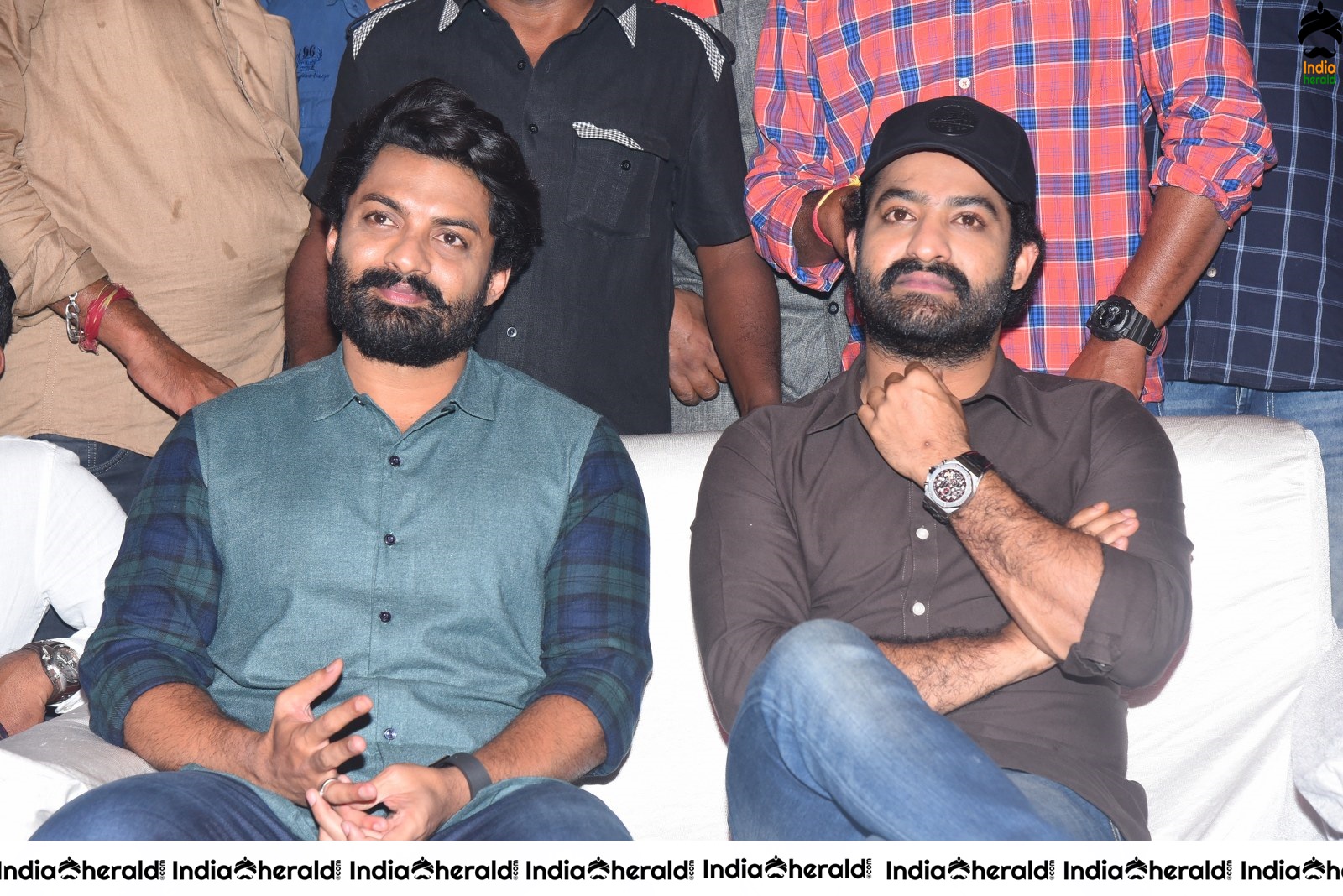 Actor Junior NTR and Nandamuri Kalyan Ram Seen Together Set 2