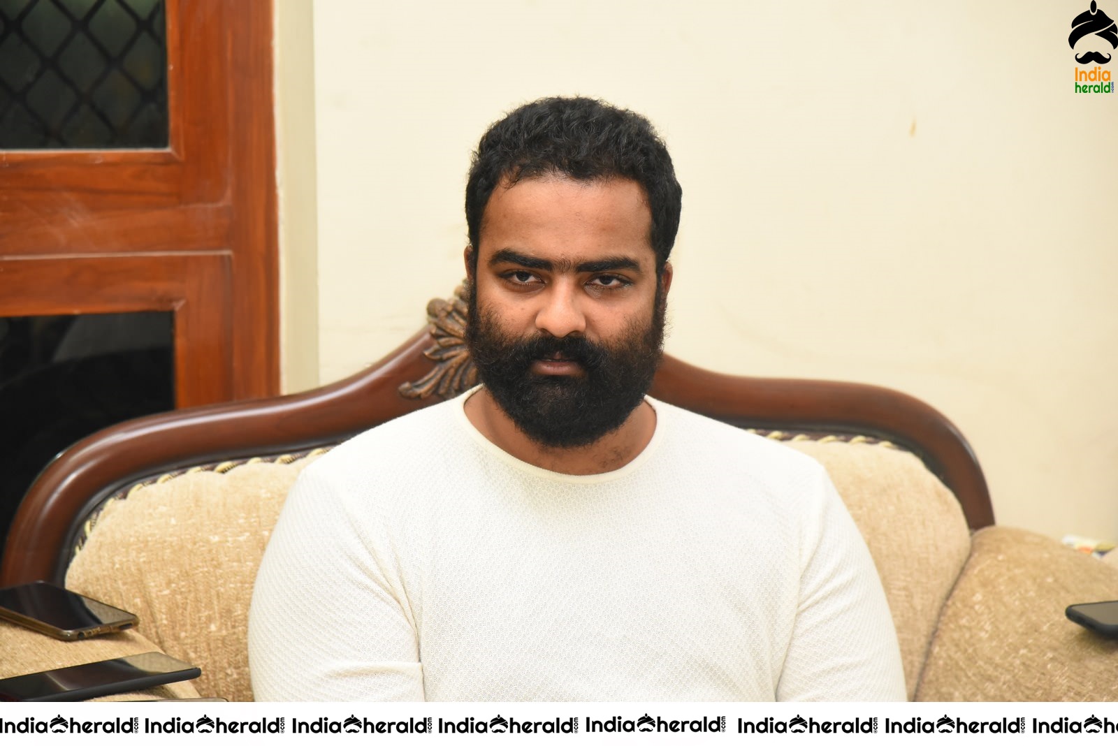 Actor Kala Bairavaa Bearded Look Clicks Set 2