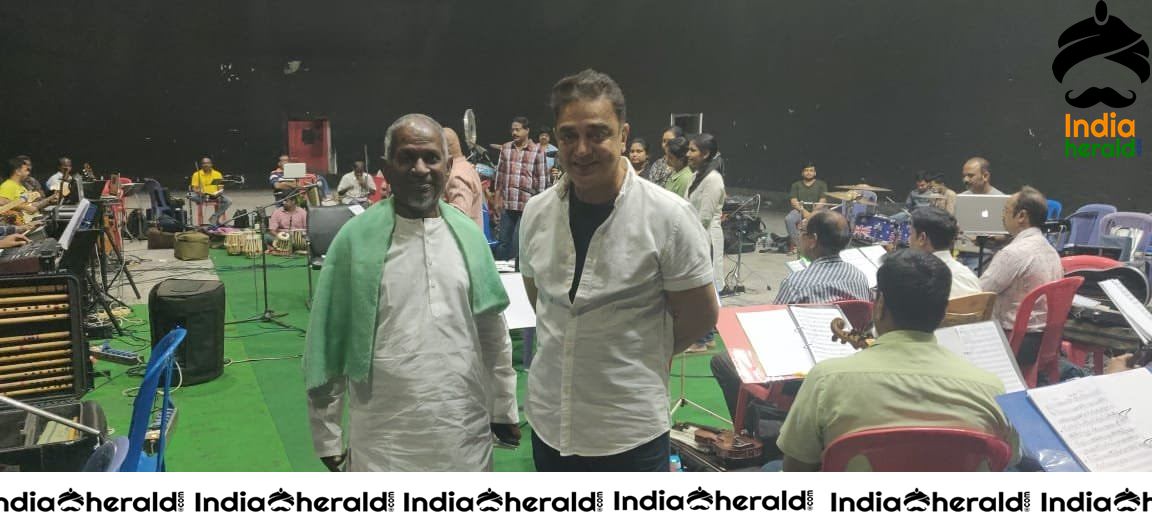Actor Kamal Haasan and Ilayaraja gearing up for Ungal Naan Event