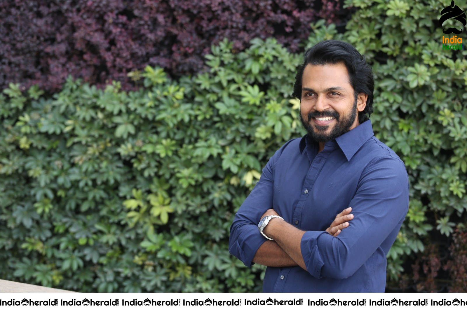 Actor Karthi Interview Stills for Thambi Movie Set 1