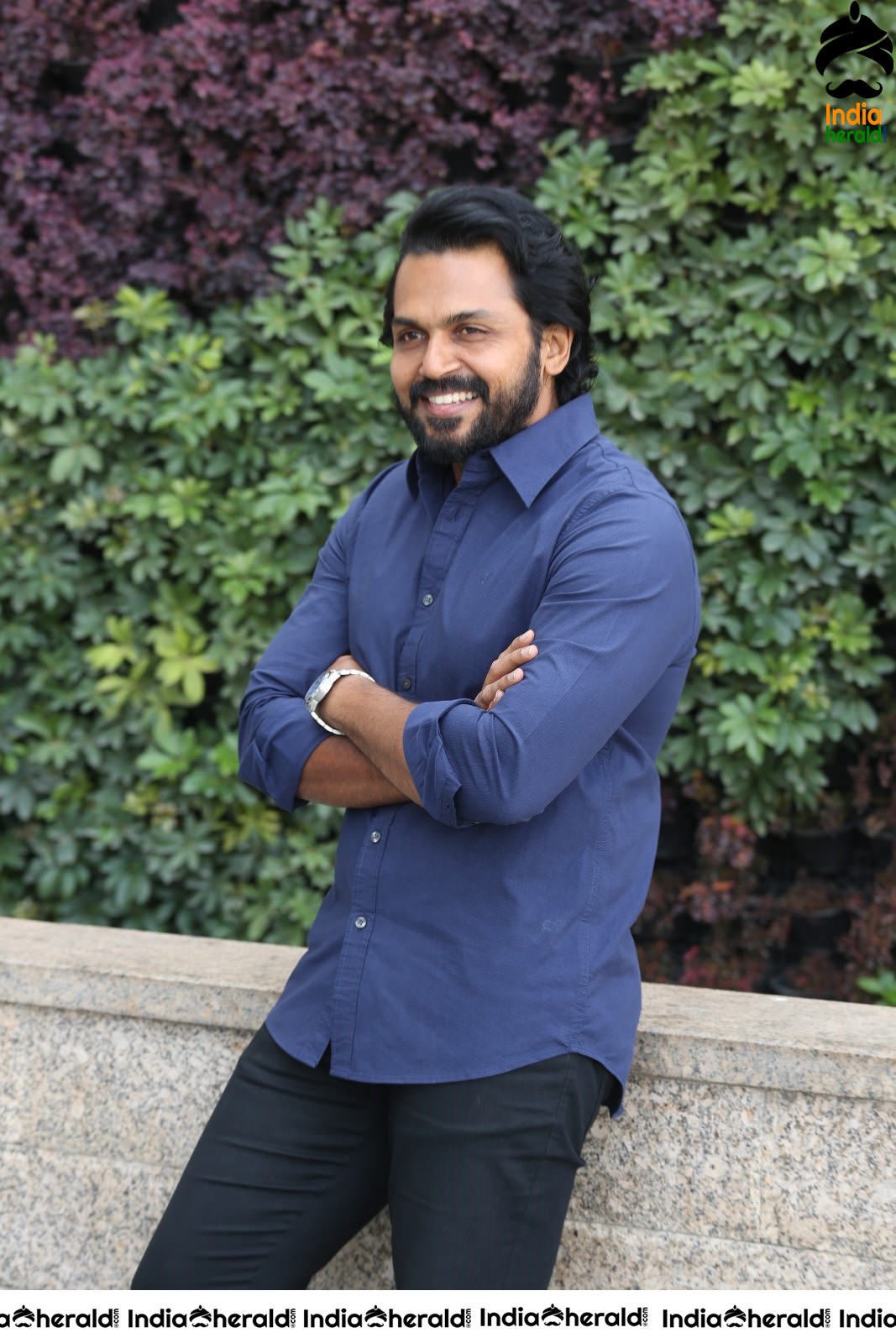 Actor Karthi Interview Stills for Thambi Movie Set 1