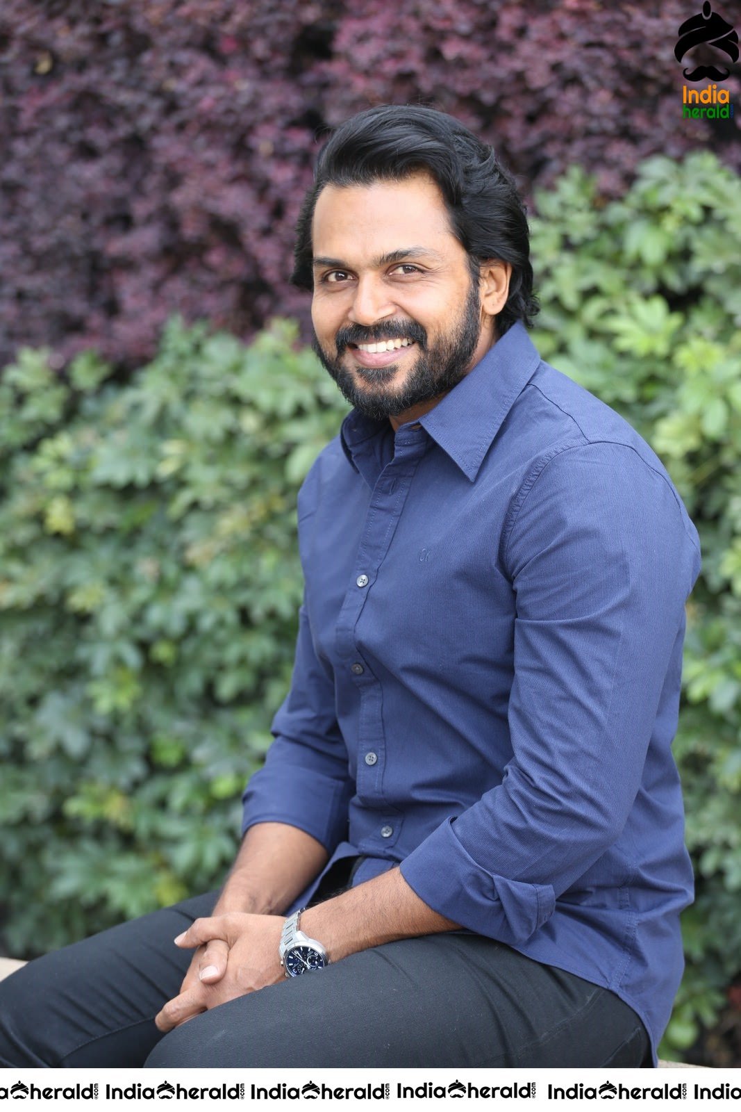 Actor Karthi Interview Stills for Thambi Movie Set 2