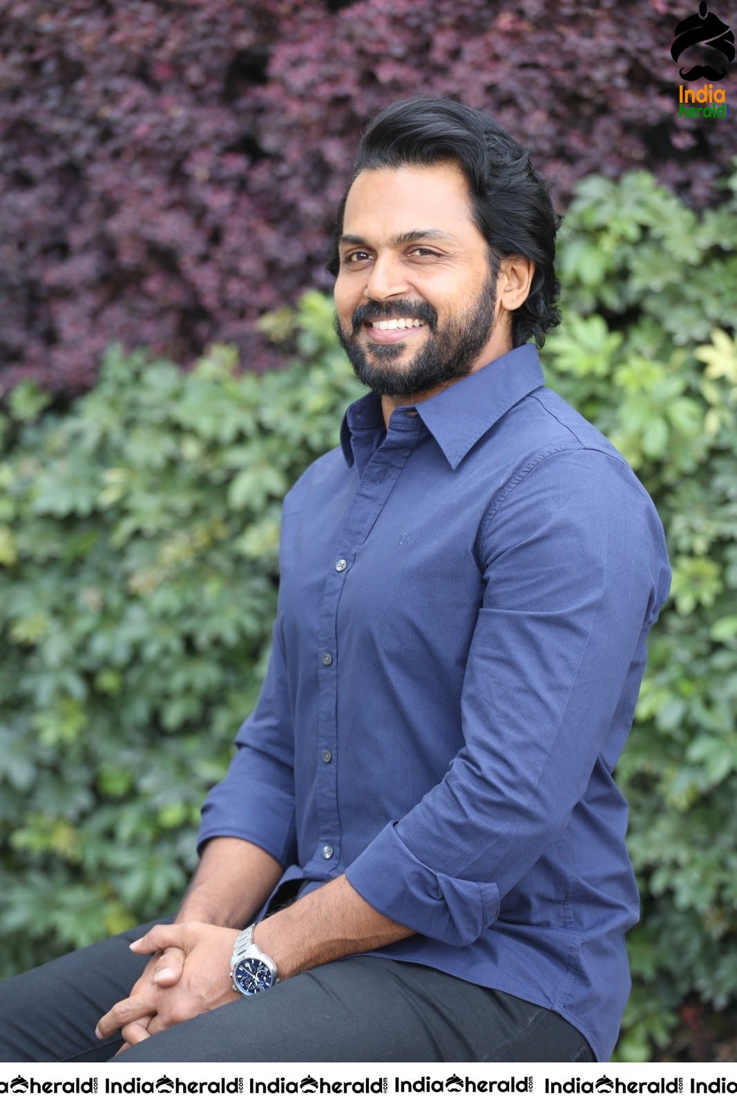 Actor Karthi Interview Stills for Thambi Movie Set 2