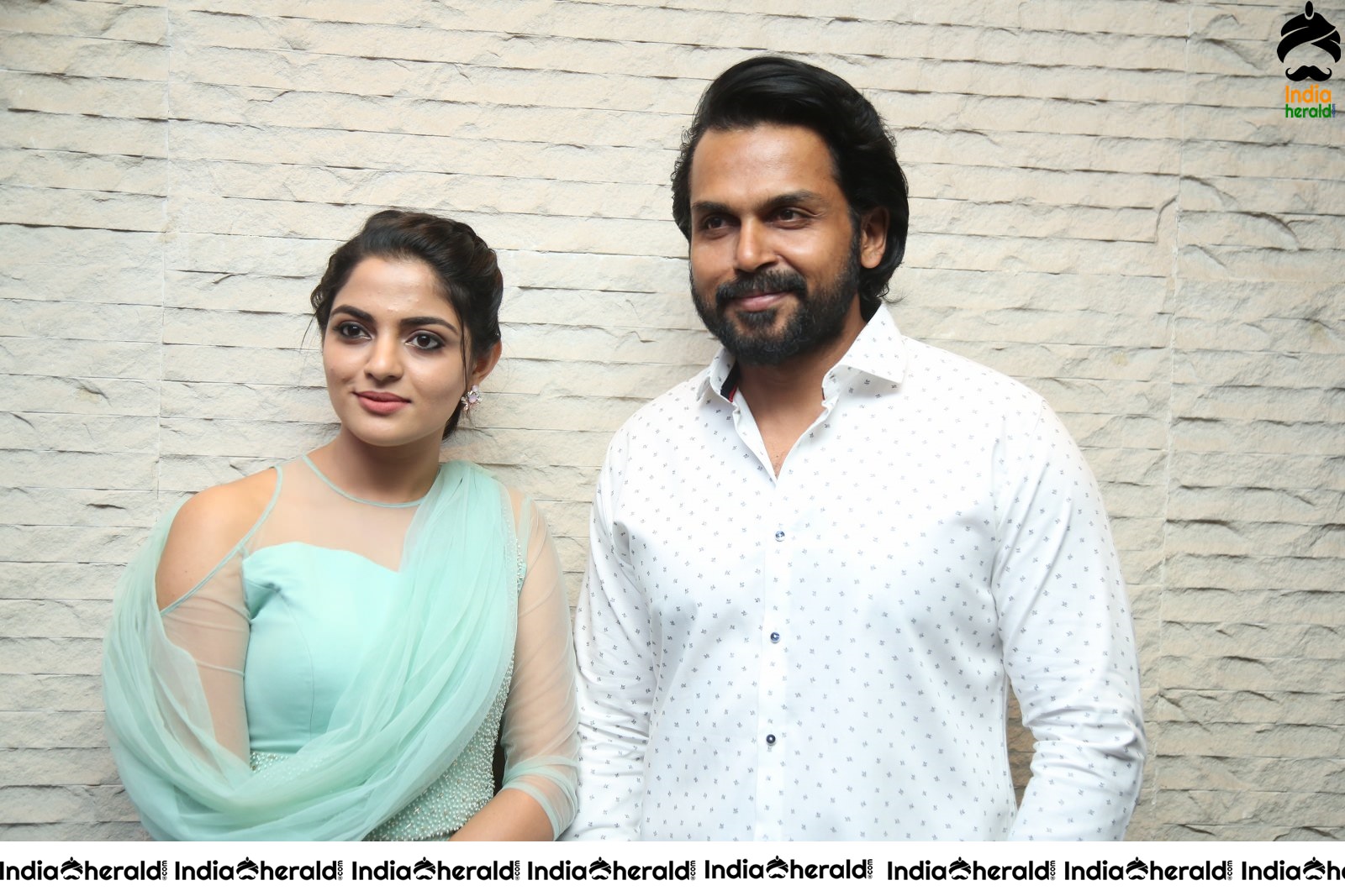 Actor Karthi Latest Stills with Nikhila for Thambi Movie Promotions Set 2