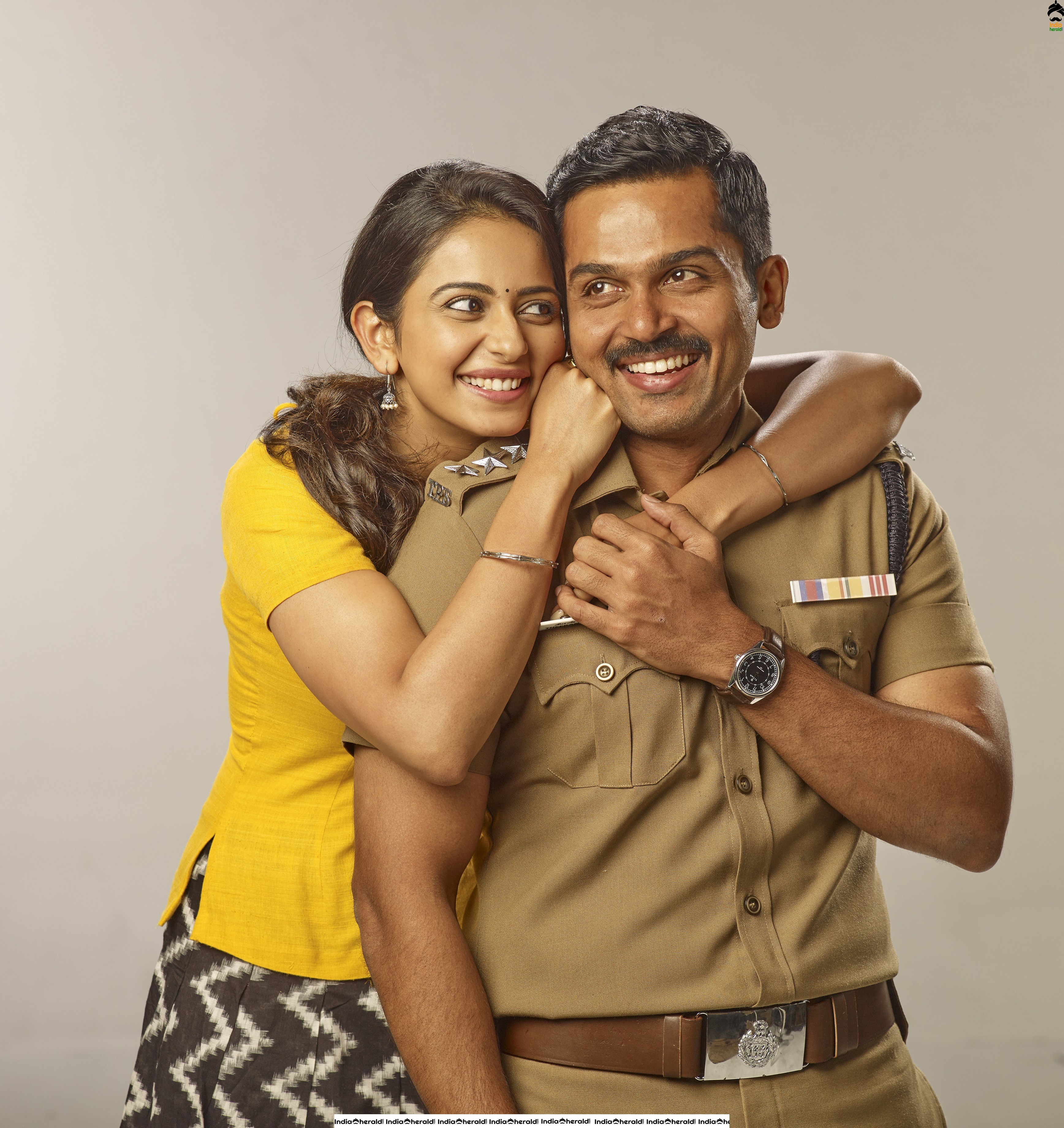 Actor Karthi Photos along with Hot Rakul Preet Set 2