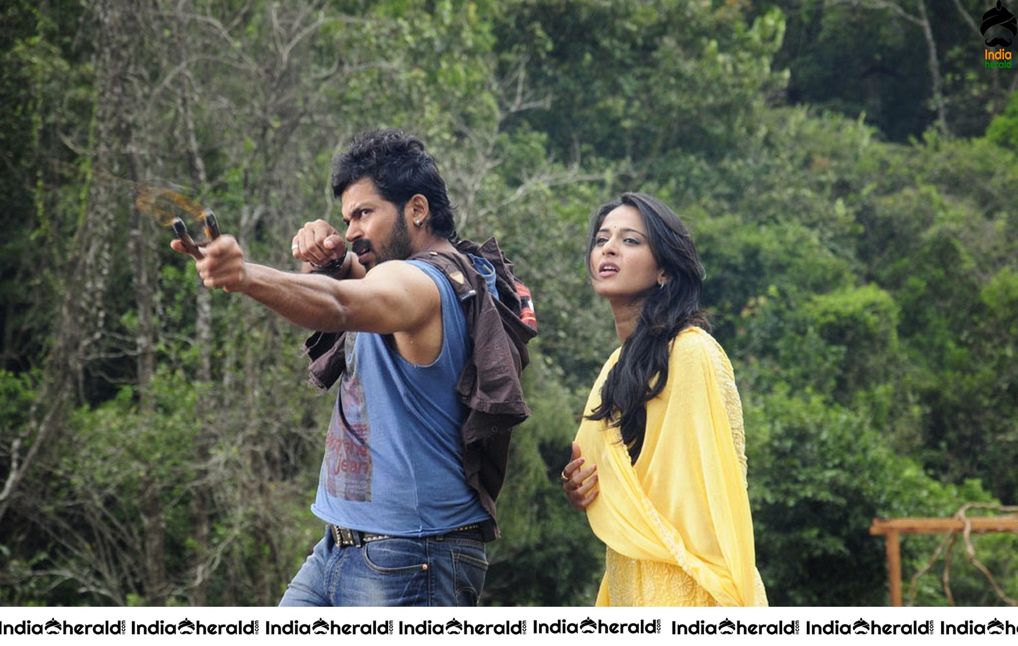 Actor Karthi Unseen Photos with Hot Anushka Shetty