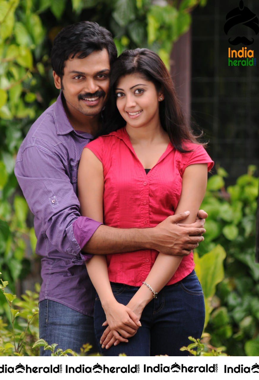 Actor Karthi Unseen Stills with Pranitha from early days Set 1