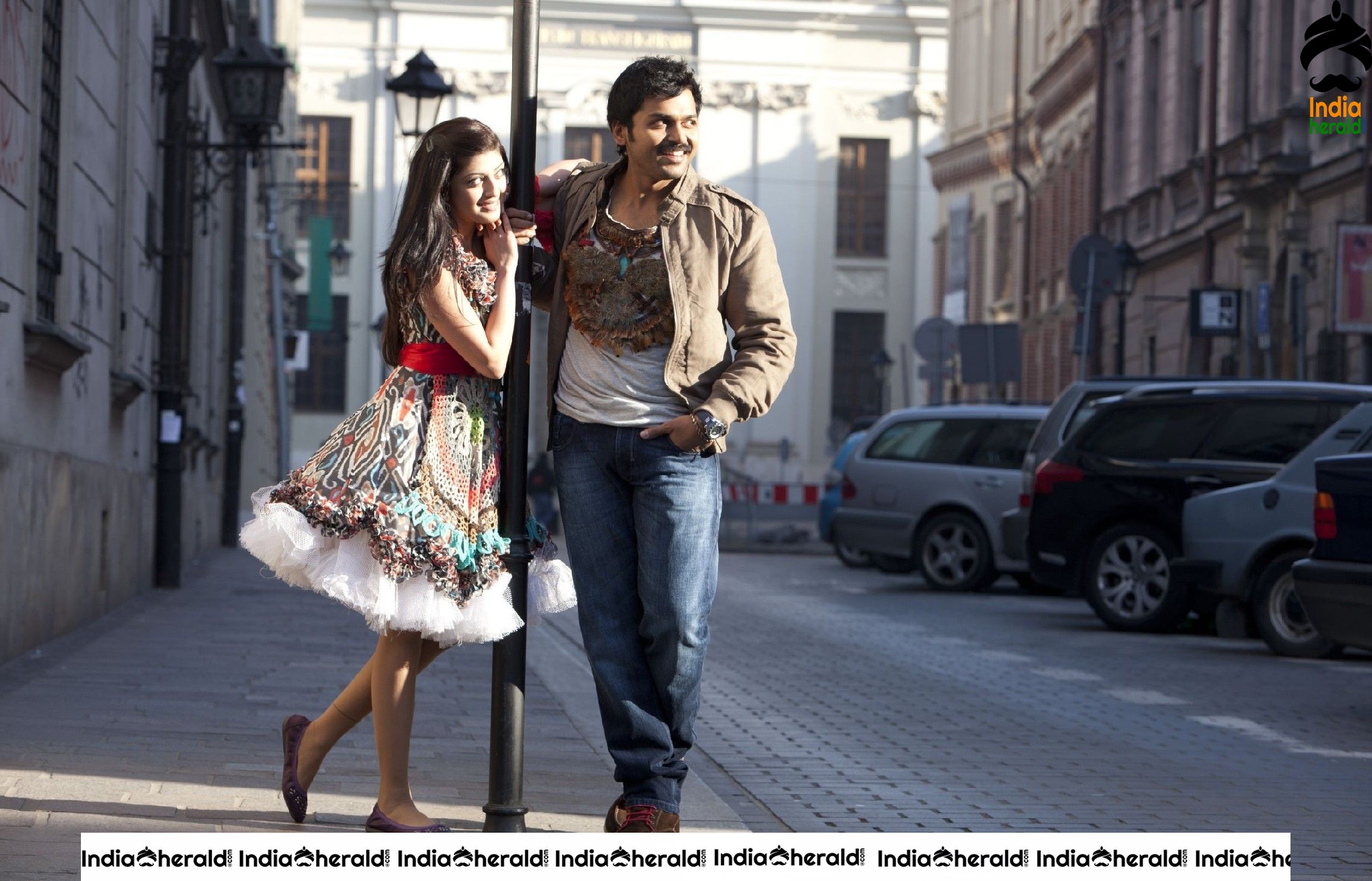 Actor Karthi Unseen Stills with Pranitha from early days Set 2