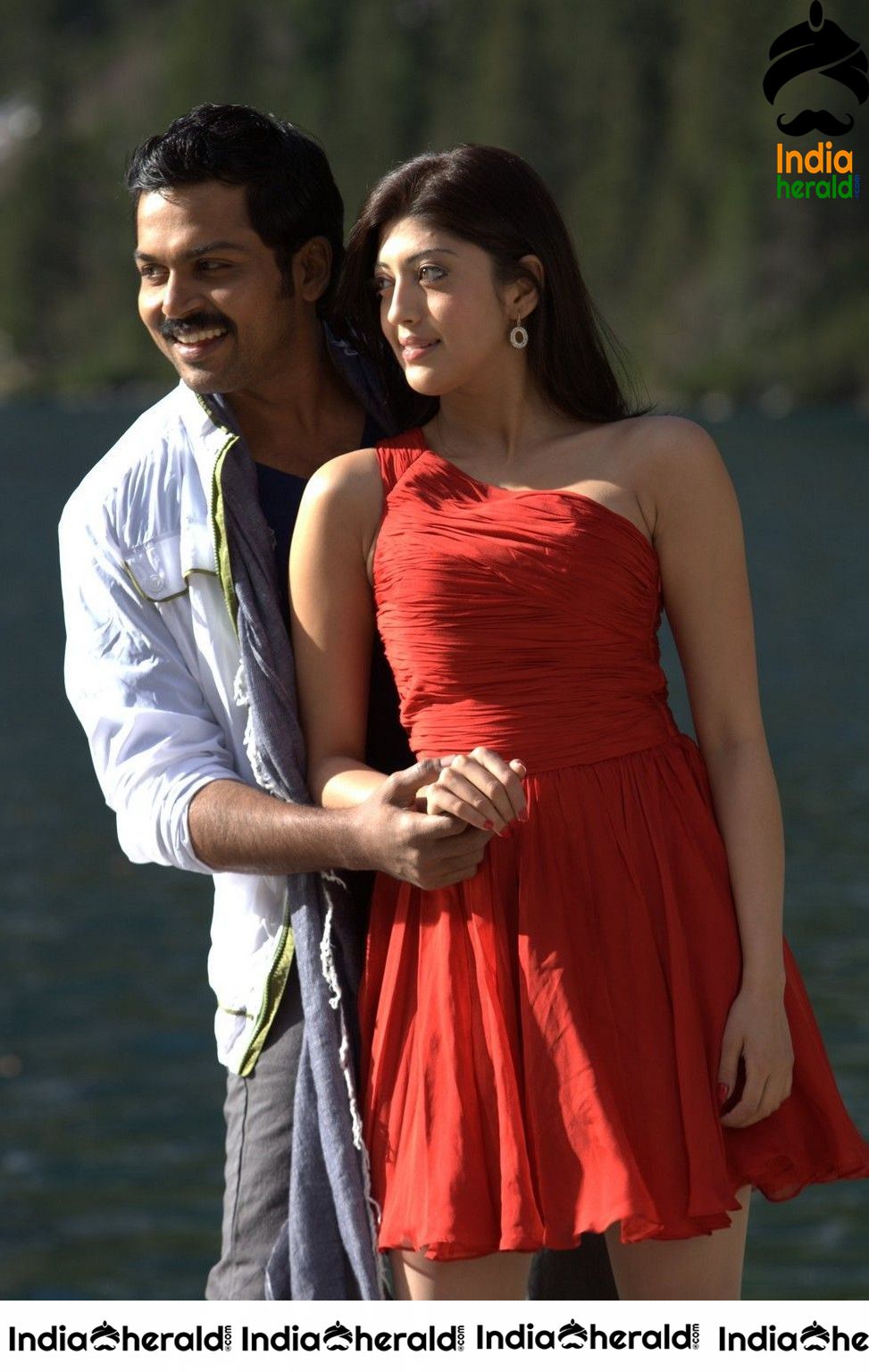 Actor Karthi Unseen Stills with Pranitha from early days Set 2