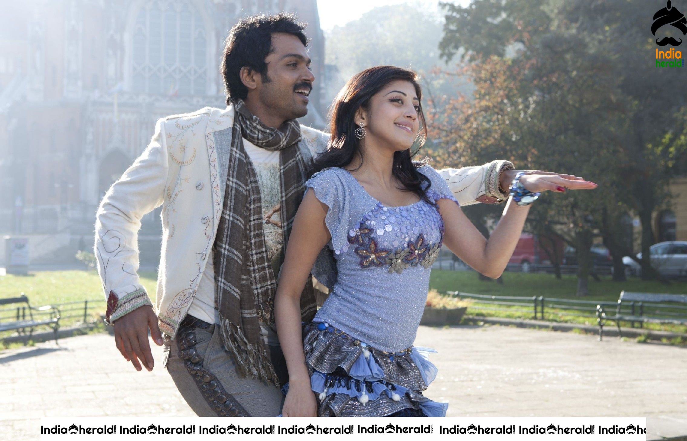 Actor Karthi Unseen Stills with Pranitha from early days Set 3