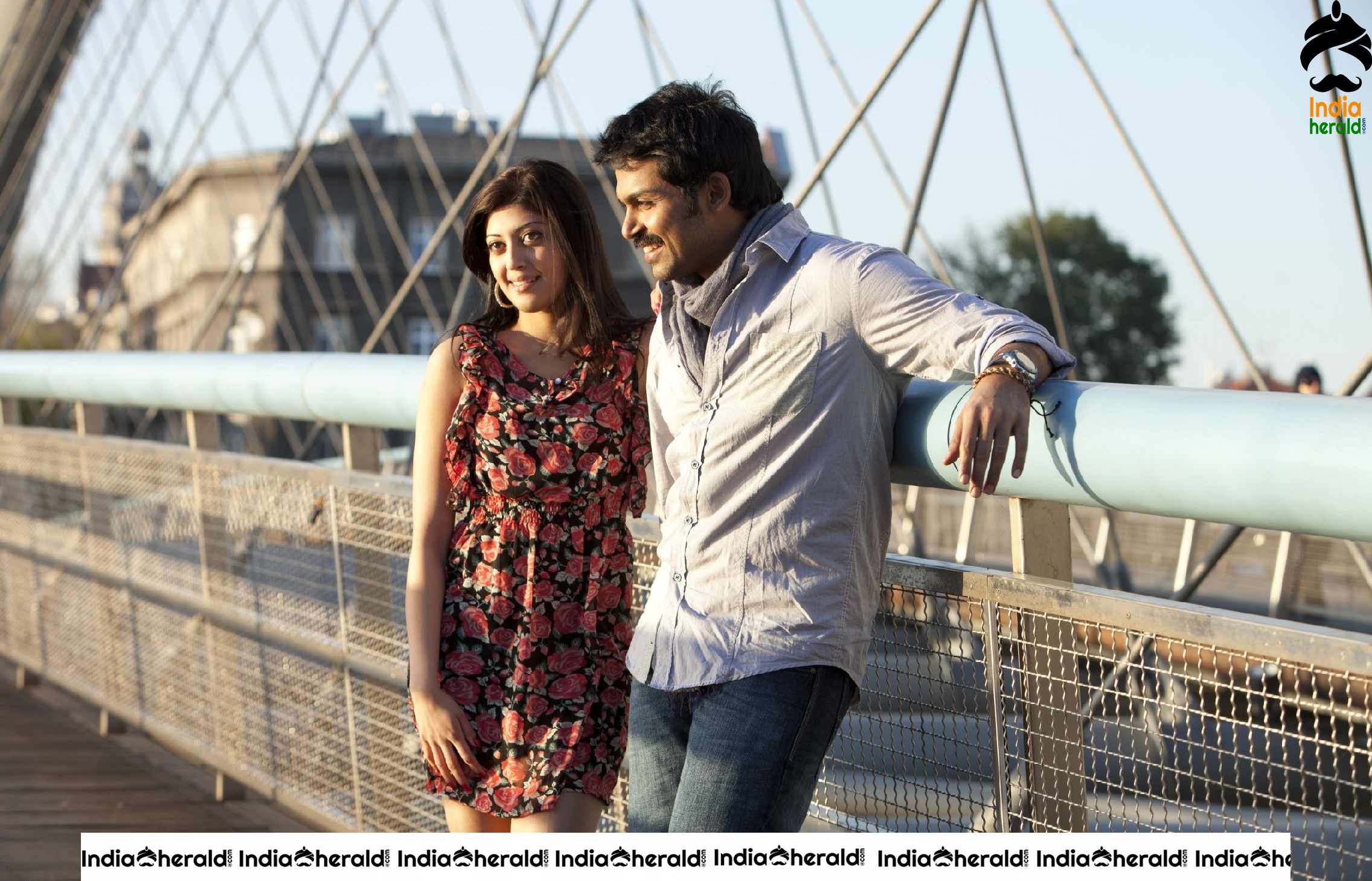 Actor Karthi Unseen Stills with Pranitha from early days Set 3