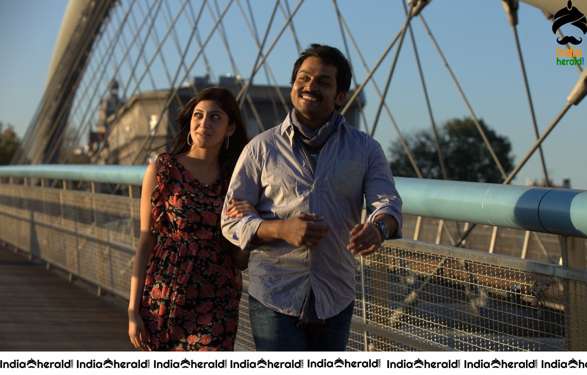 Actor Karthi Unseen Stills with Pranitha from early days Set 3