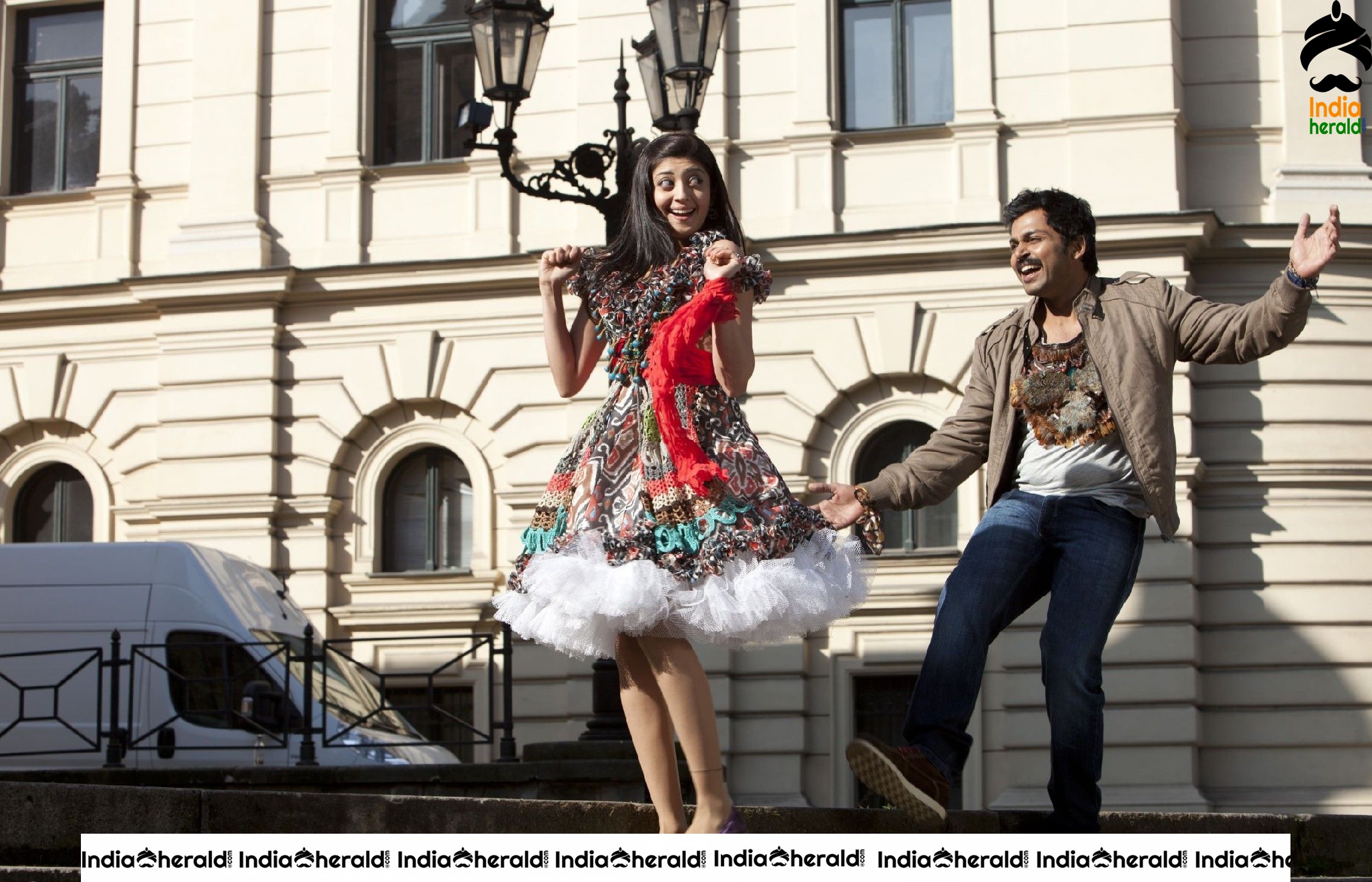 Actor Karthi Unseen Stills with Pranitha from early days Set 4