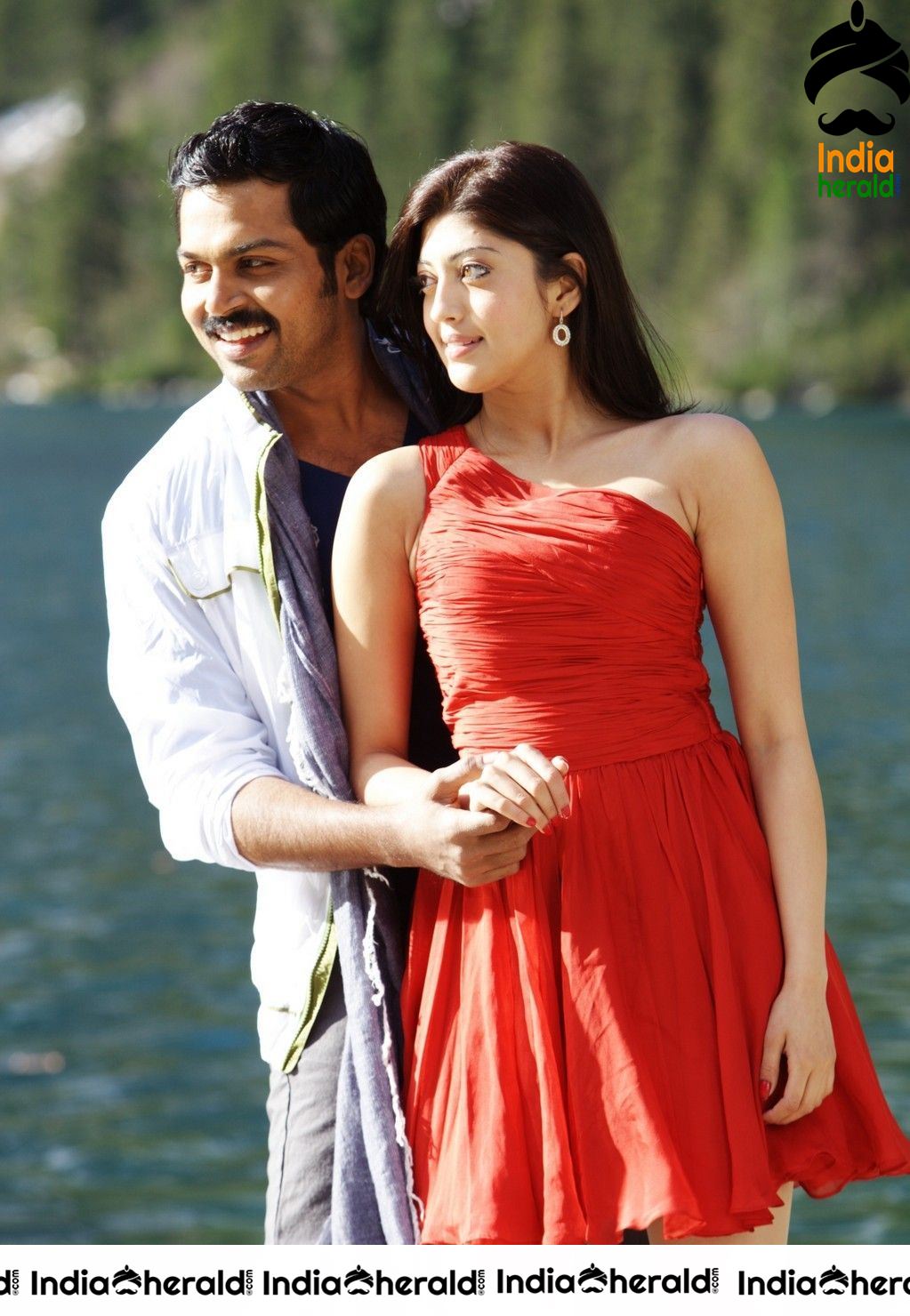 Actor Karthi Unseen Stills with Pranitha from early days Set 5