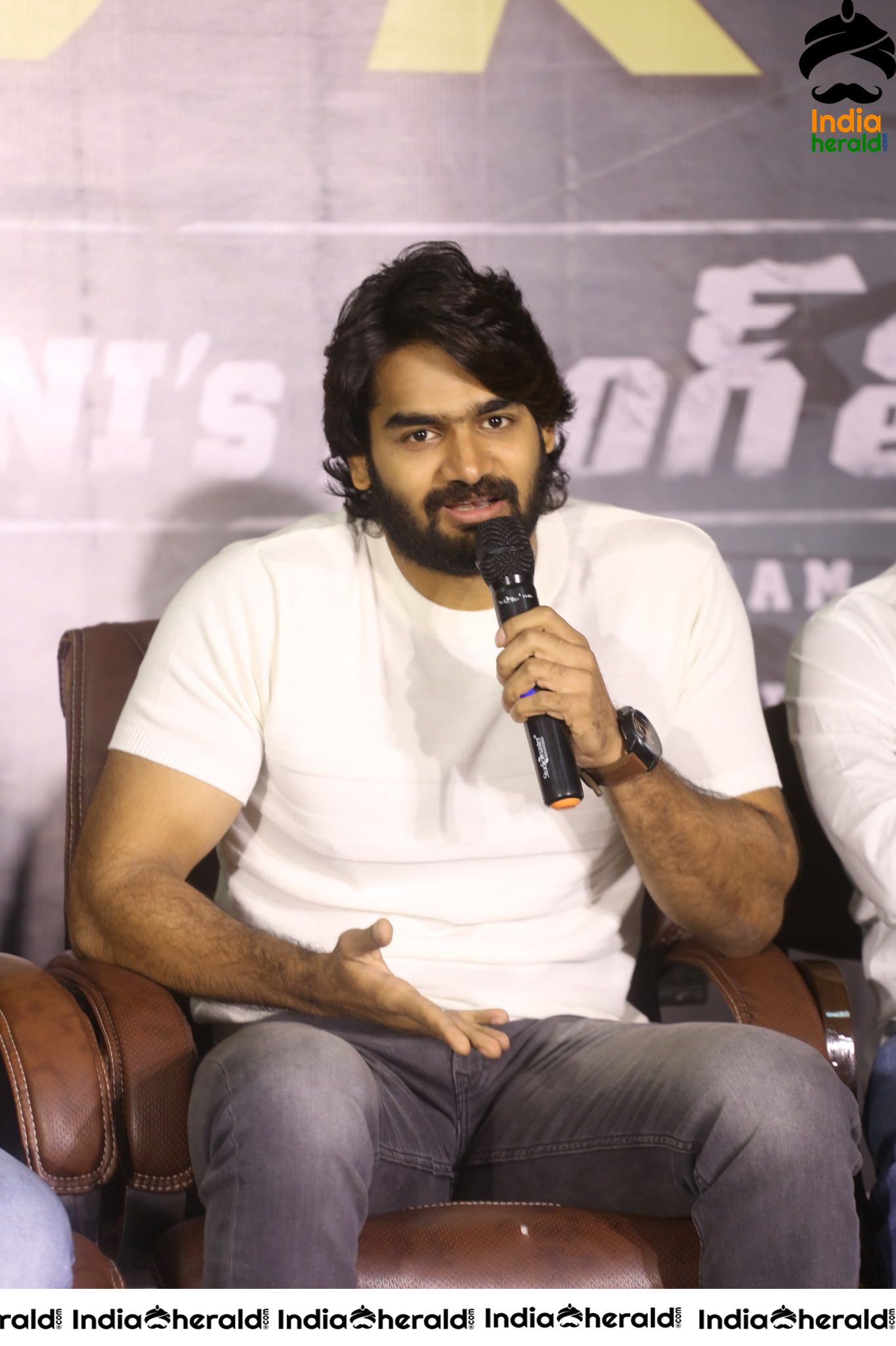 Actor Karthikeya Latest Stills in White Tee