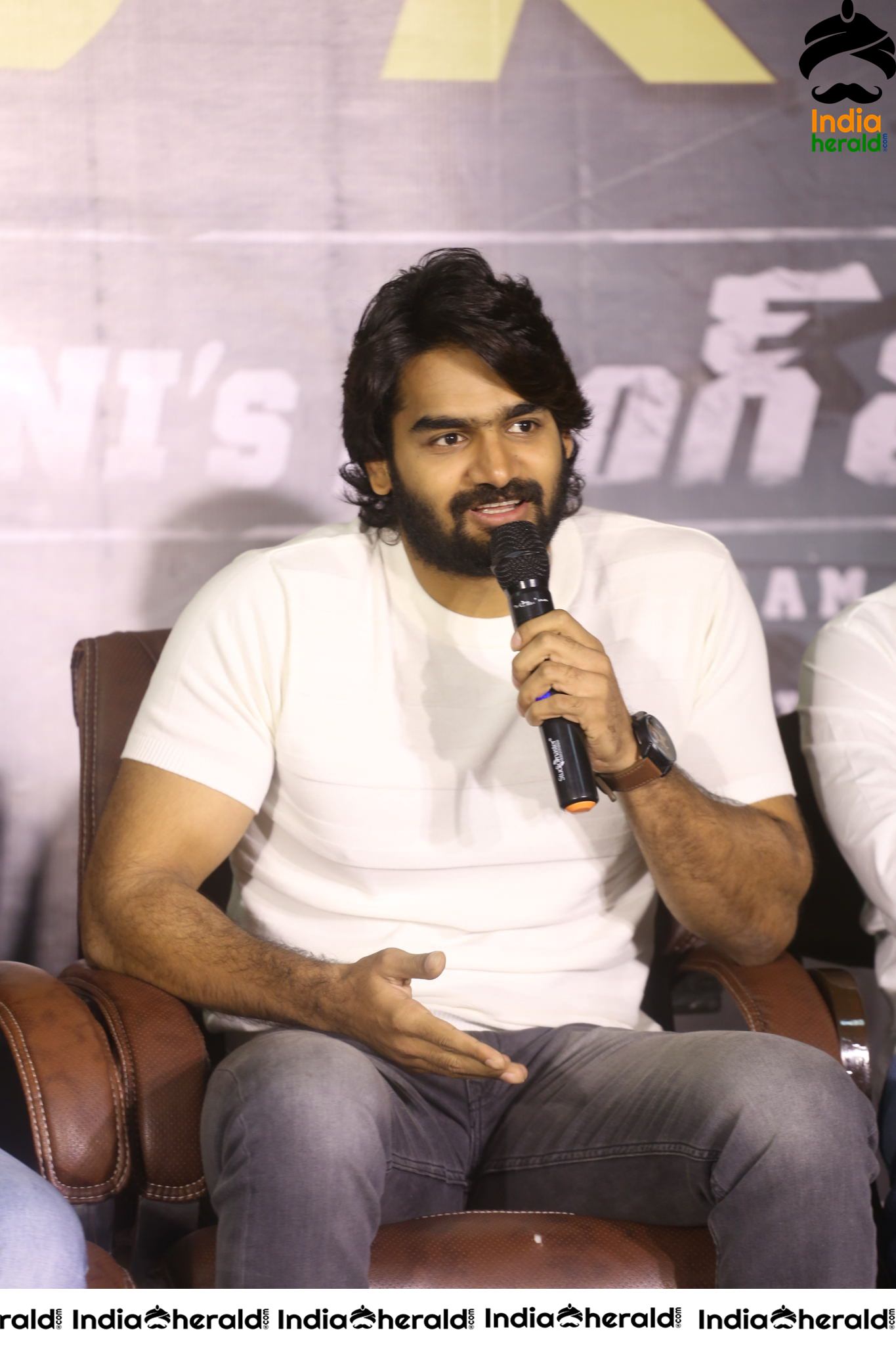 Actor Karthikeya Latest Stills in White Tee