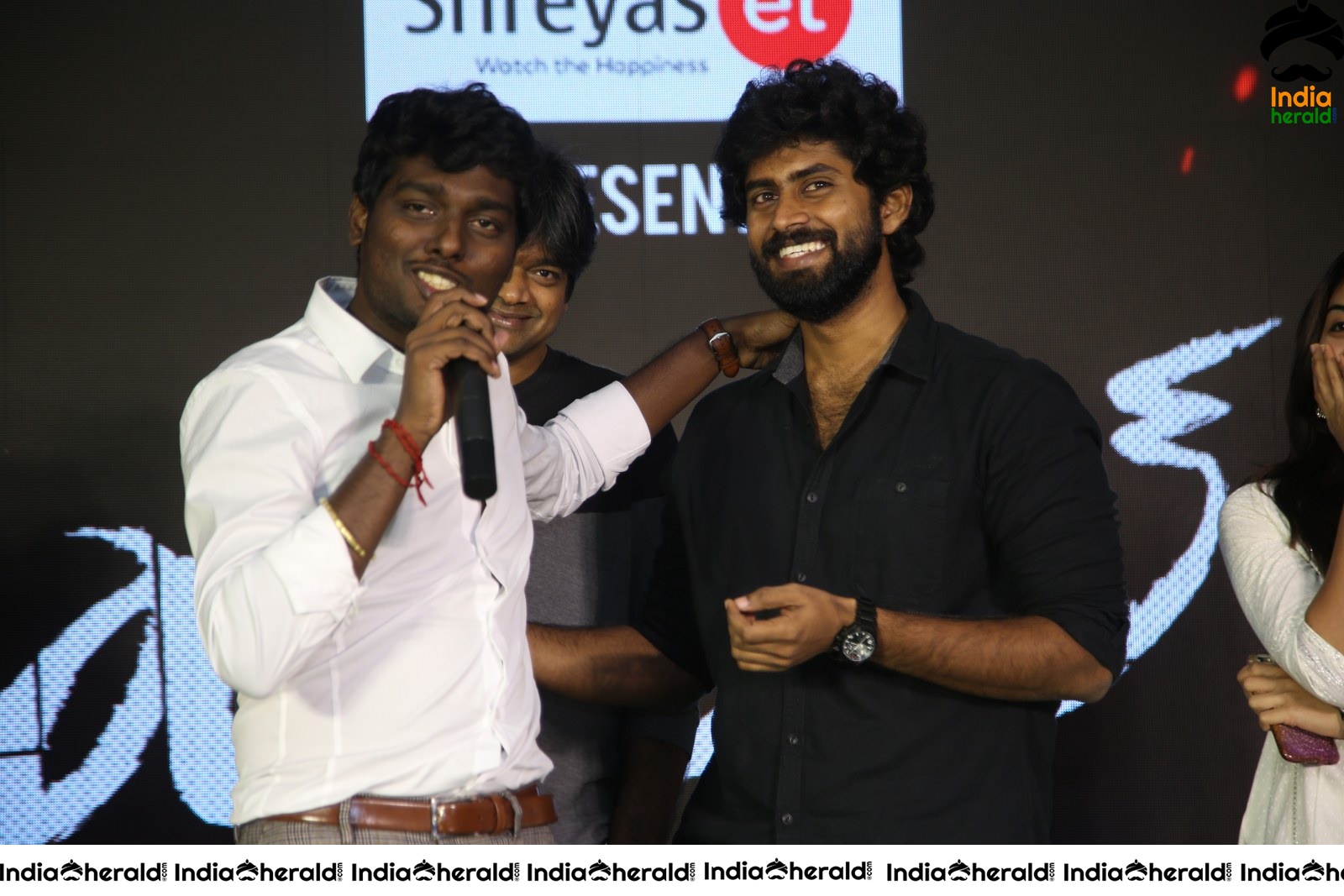 Actor Kathir Spotted along with Director Harish Shankar and Atlee