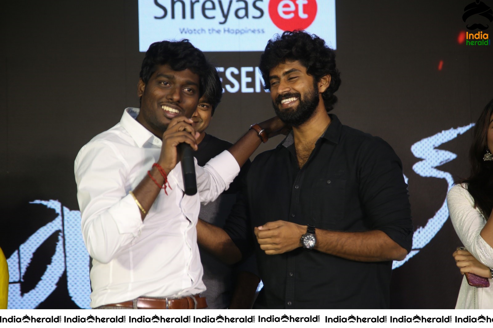 Actor Kathir Spotted along with Director Harish Shankar and Atlee