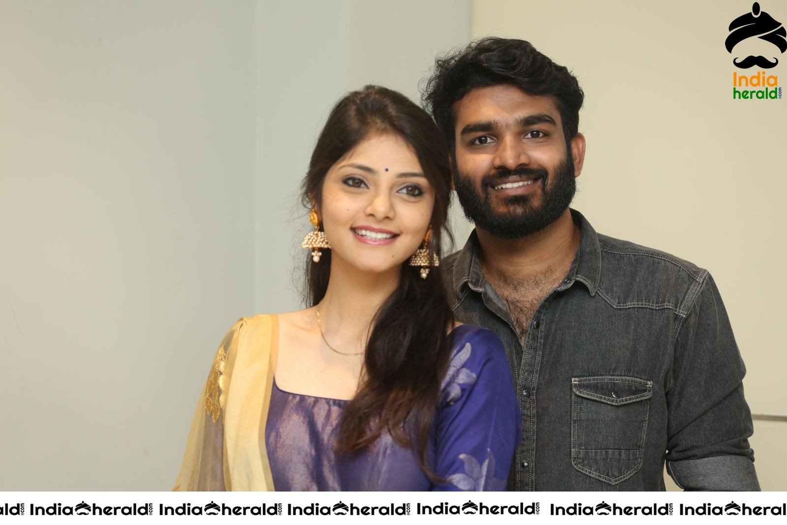 Actor Kiran Abbavaram photos with Rahasya Gorak Set 1