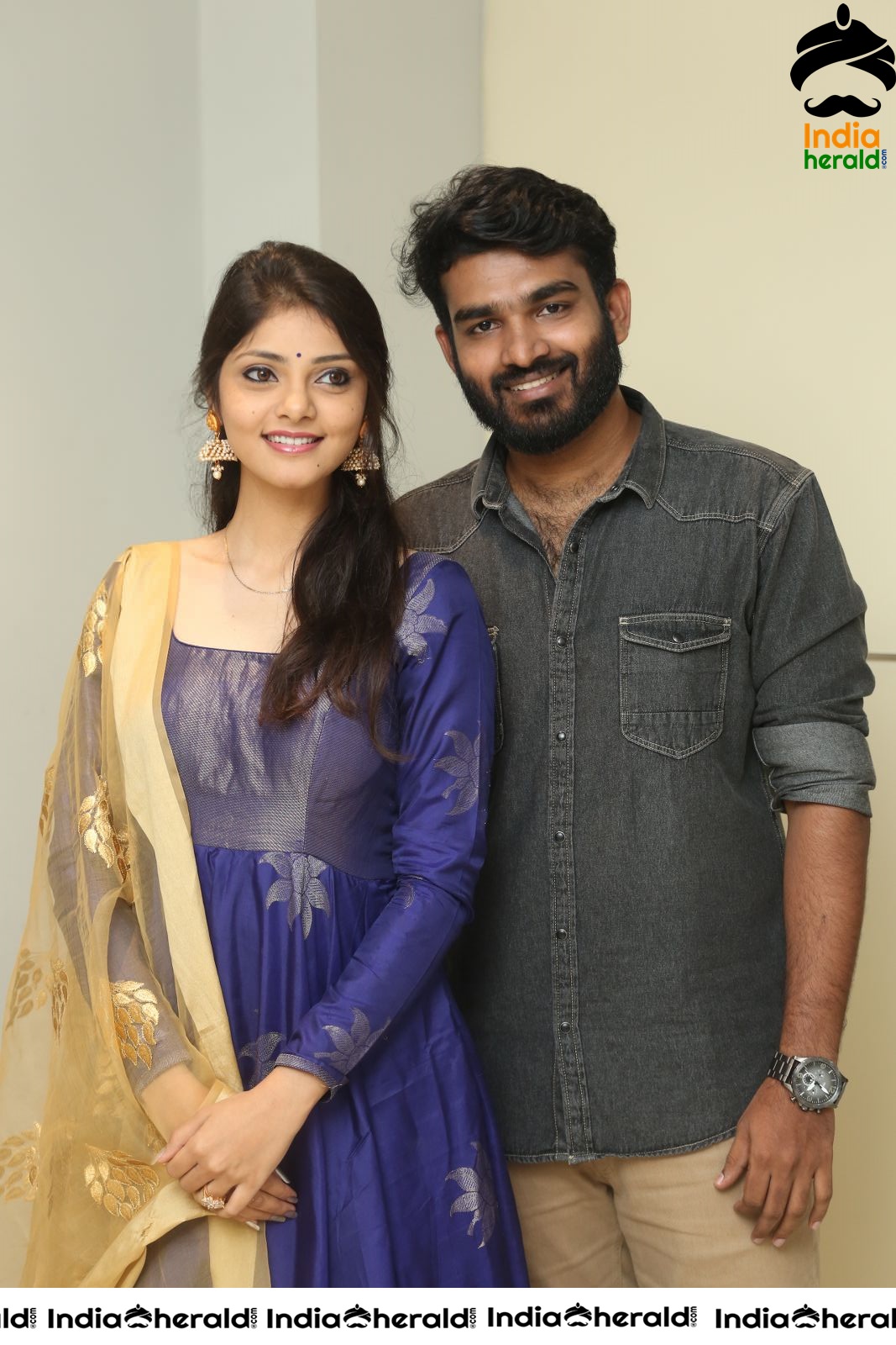 Actor Kiran Abbavaram photos with Rahasya Gorak Set 2